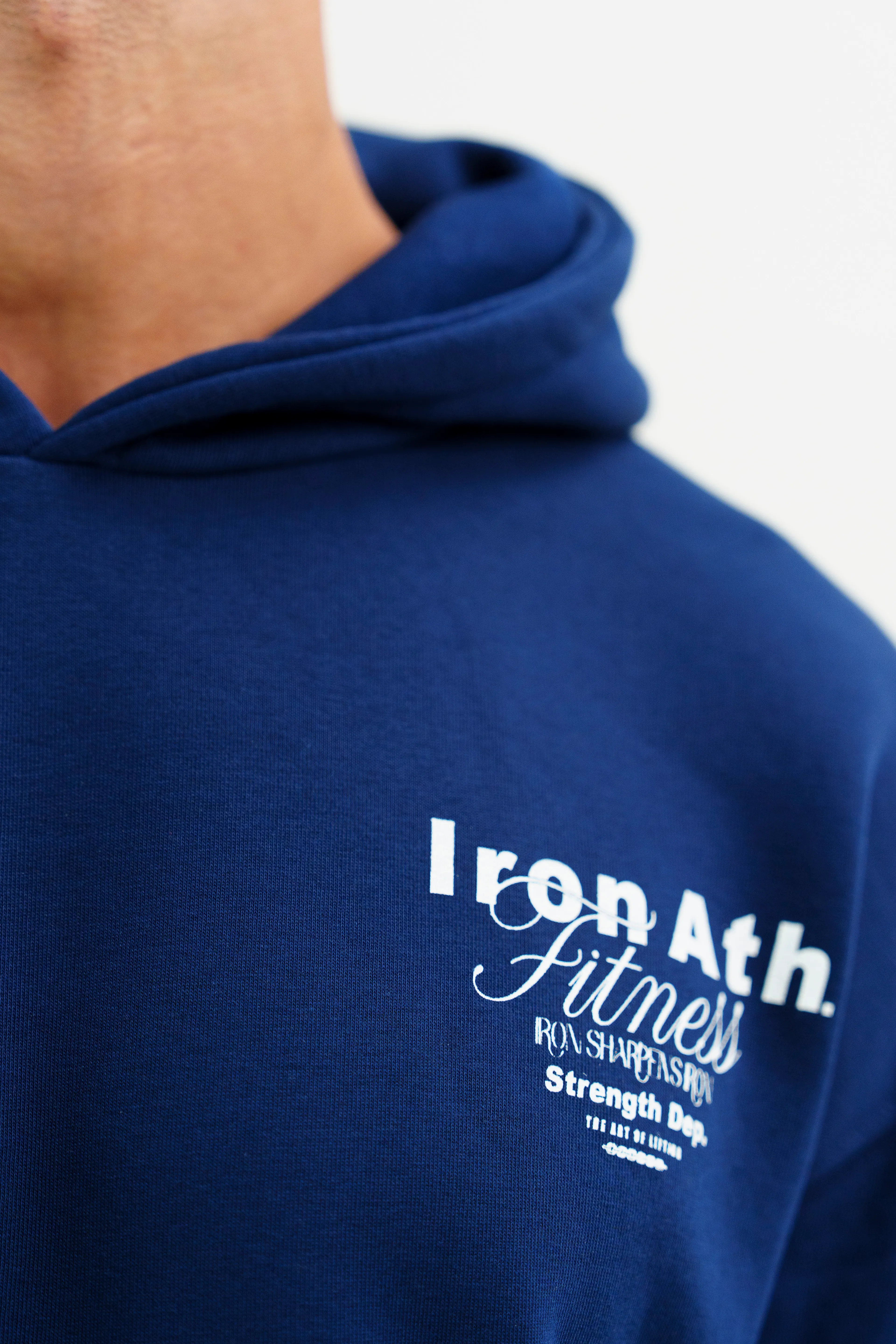 Strength Dep. Oversize Hoodie - Lacivert