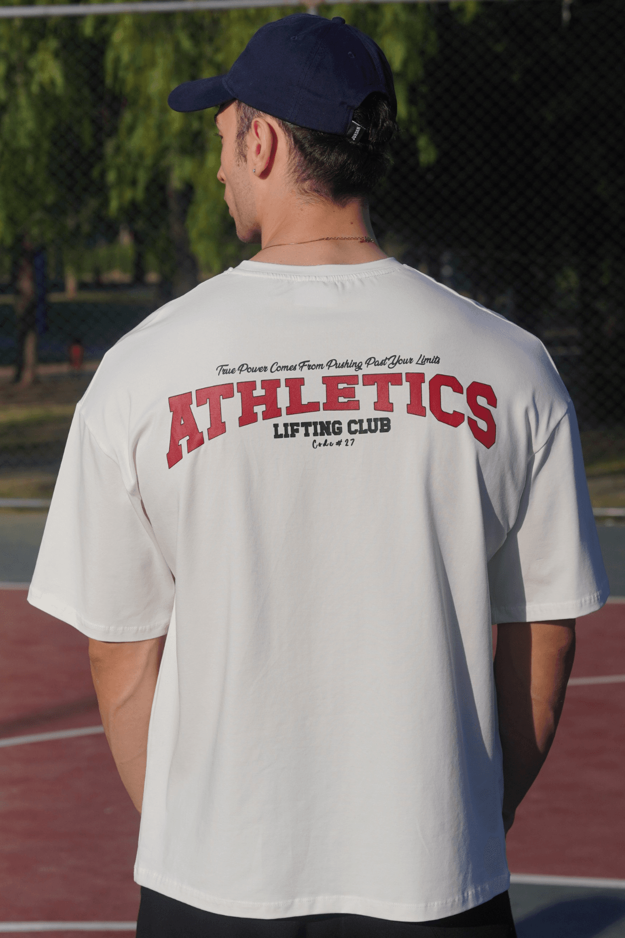 Anti Lifting Club Oversize T-Shirt - Ekru