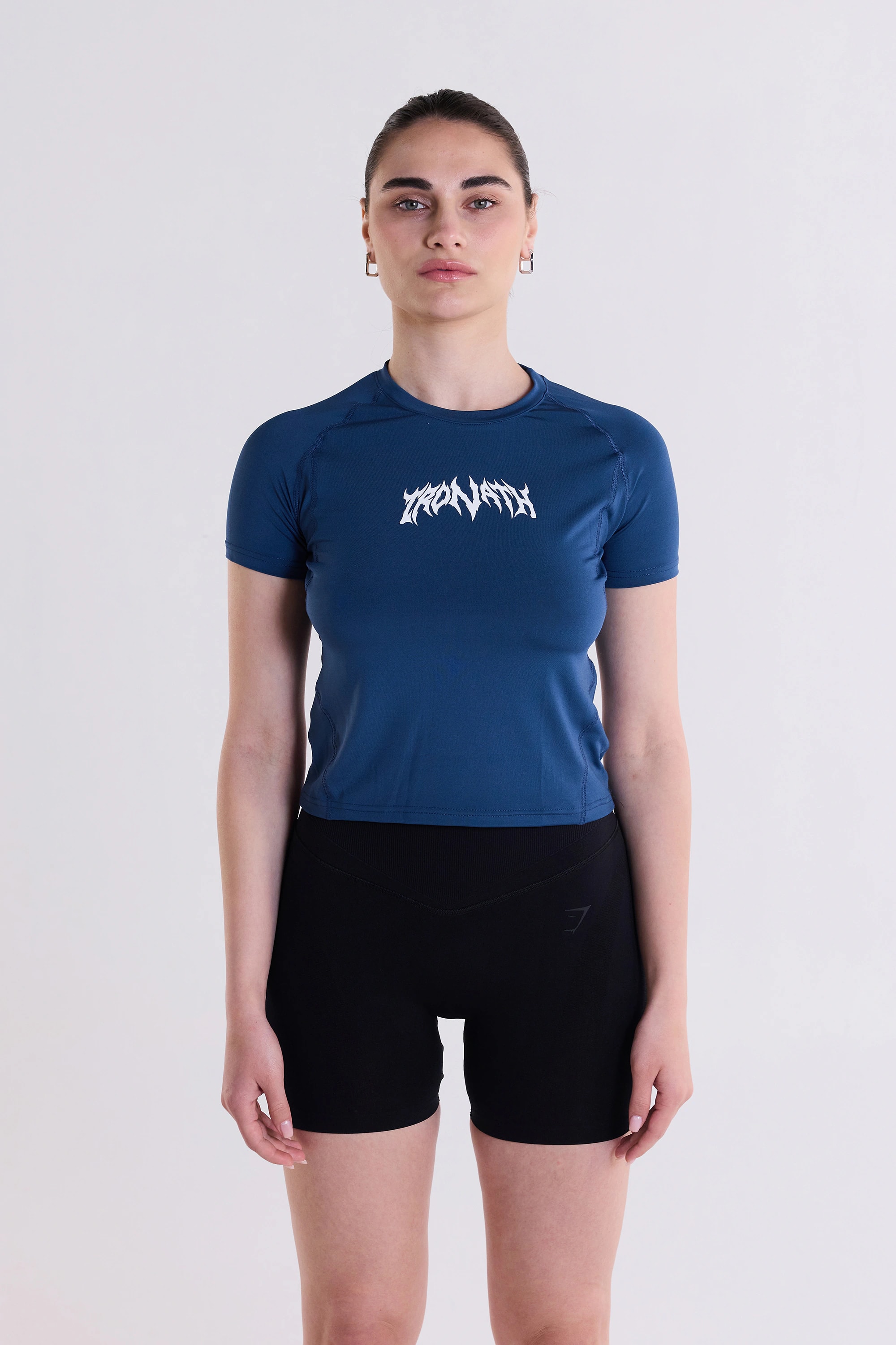 Superwomen Compression T-Shirt - İndigo