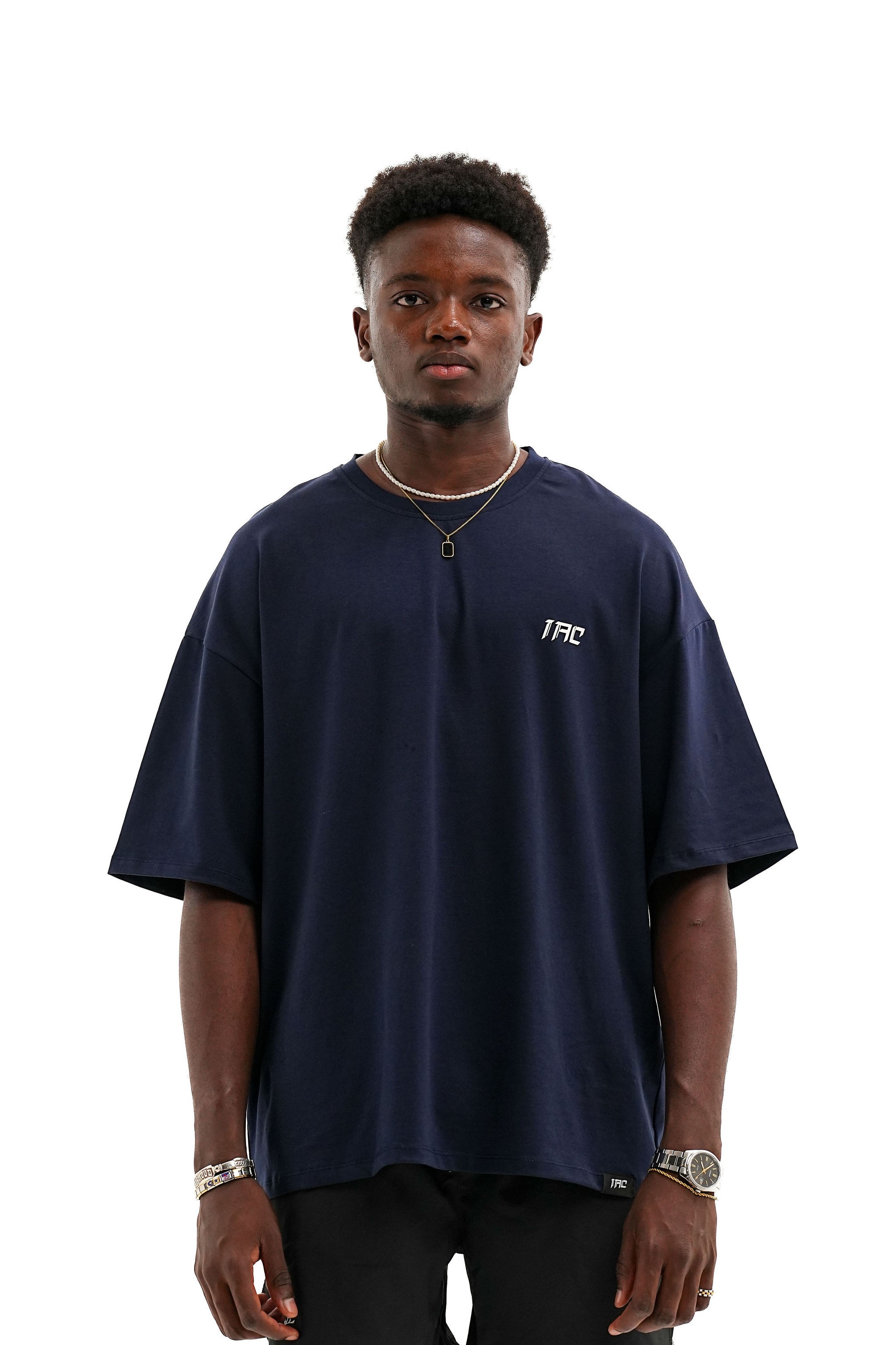 Essential Oversize T-shirt - Lacivert