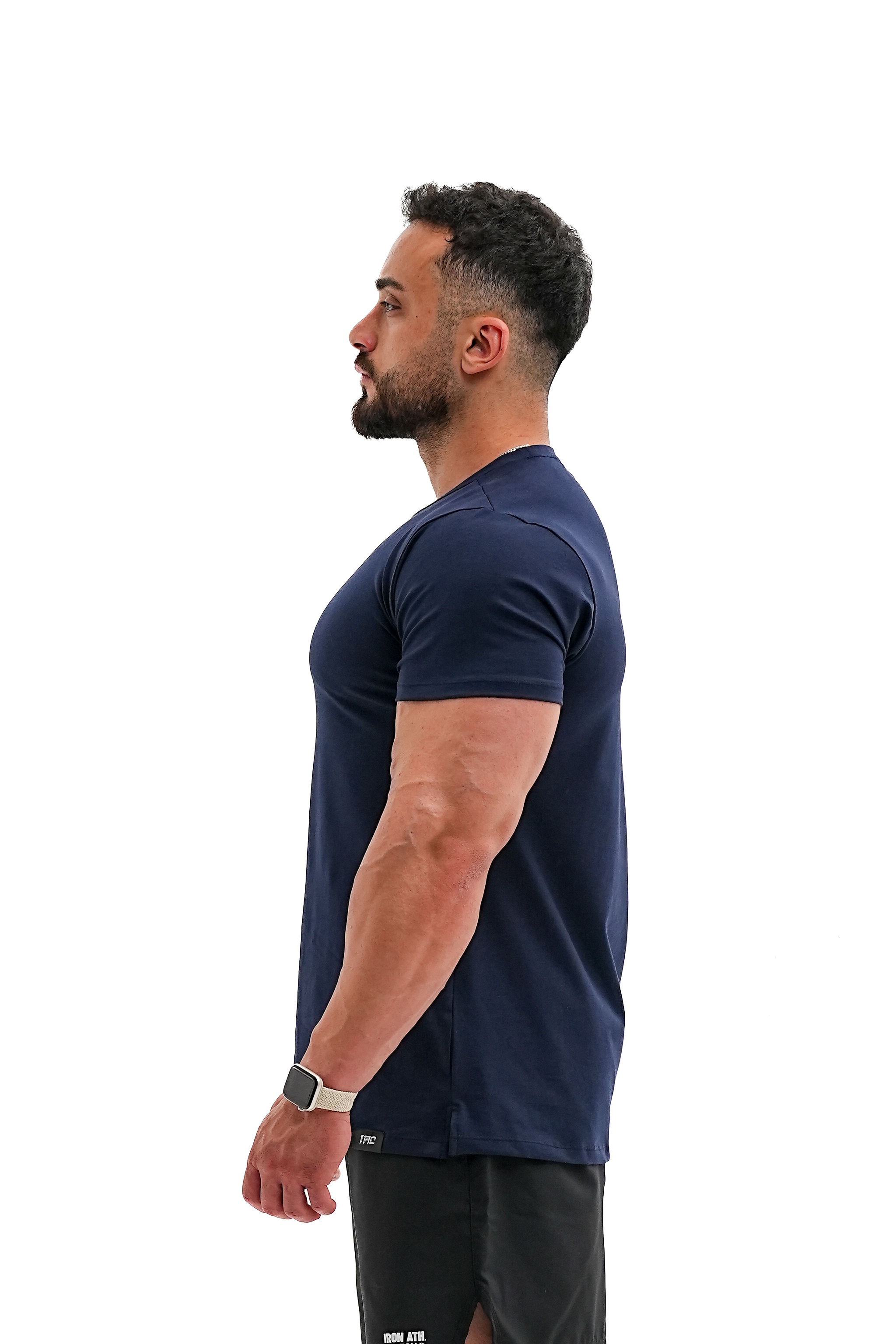 Basic Slim Fit T-shirt - Lacivert