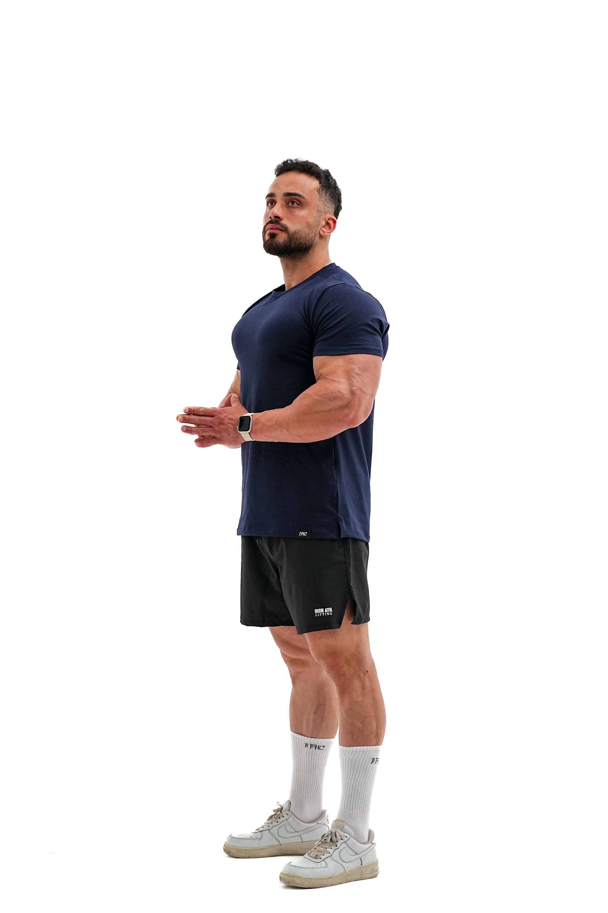 Basic Slim Fit T-shirt - Lacivert
