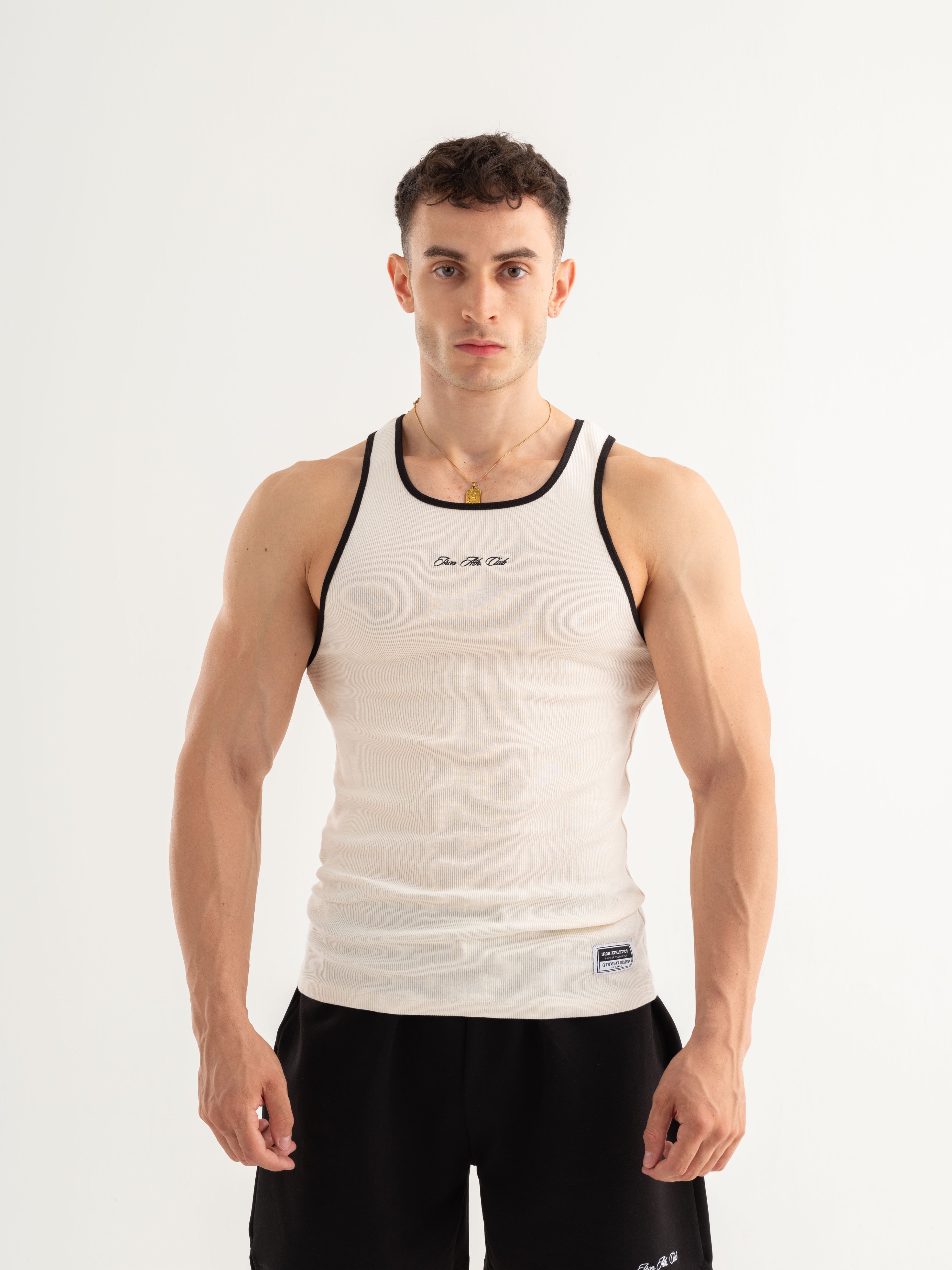 Retro Fitilli Atlet - Krem