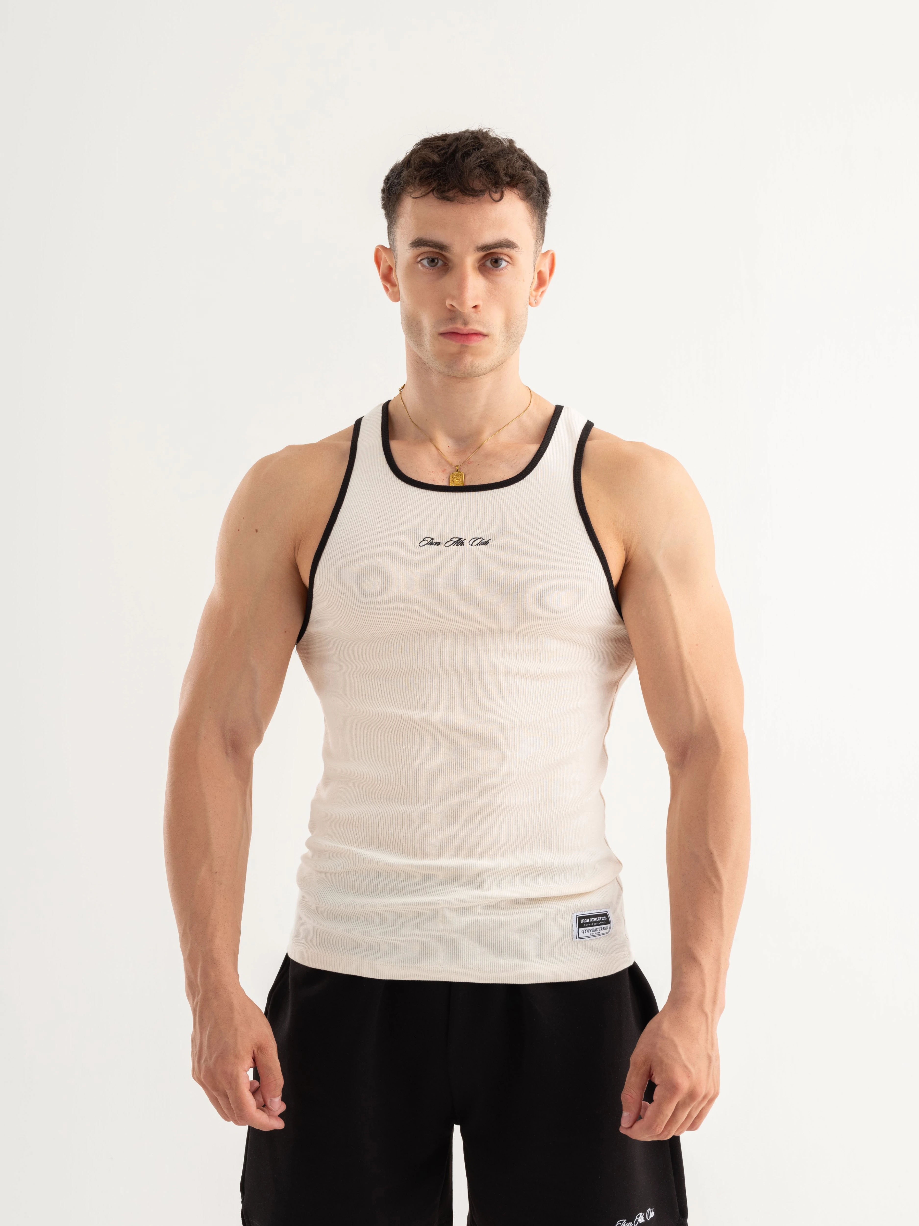 Retro Fitilli Atlet - Krem