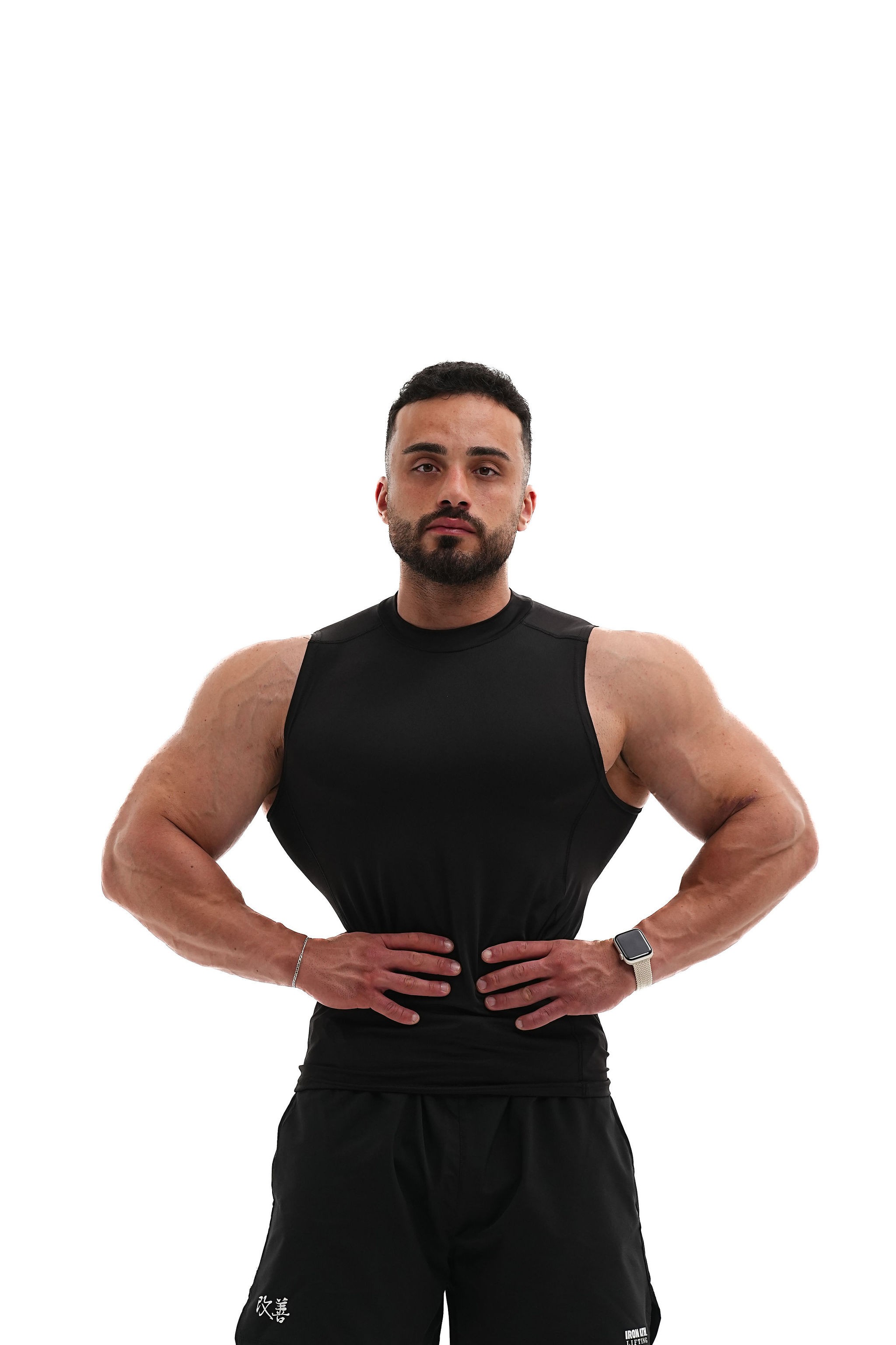 Basic Compression Tank Top - Siyah