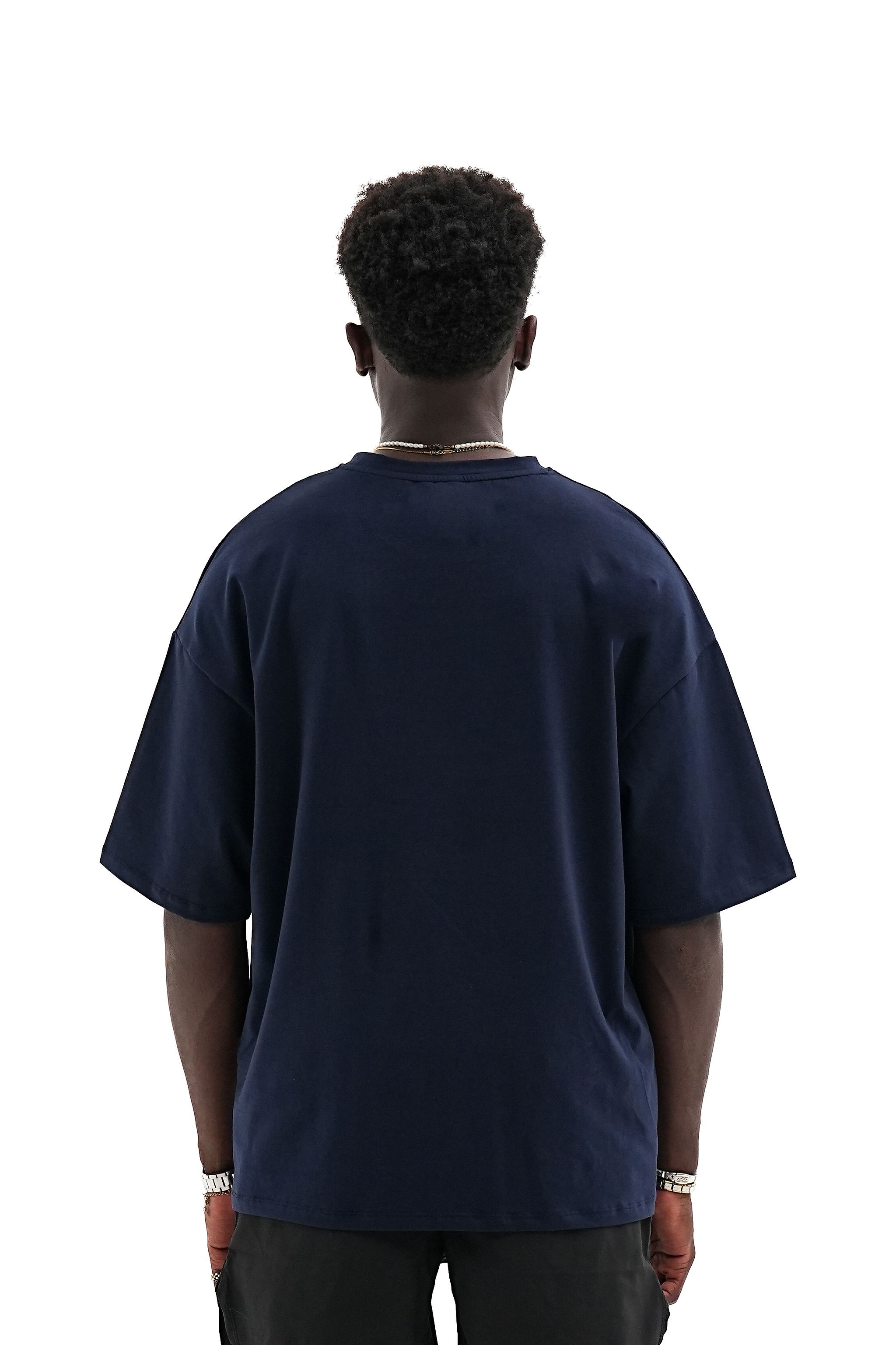 Essential Oversize T-shirt - Lacivert