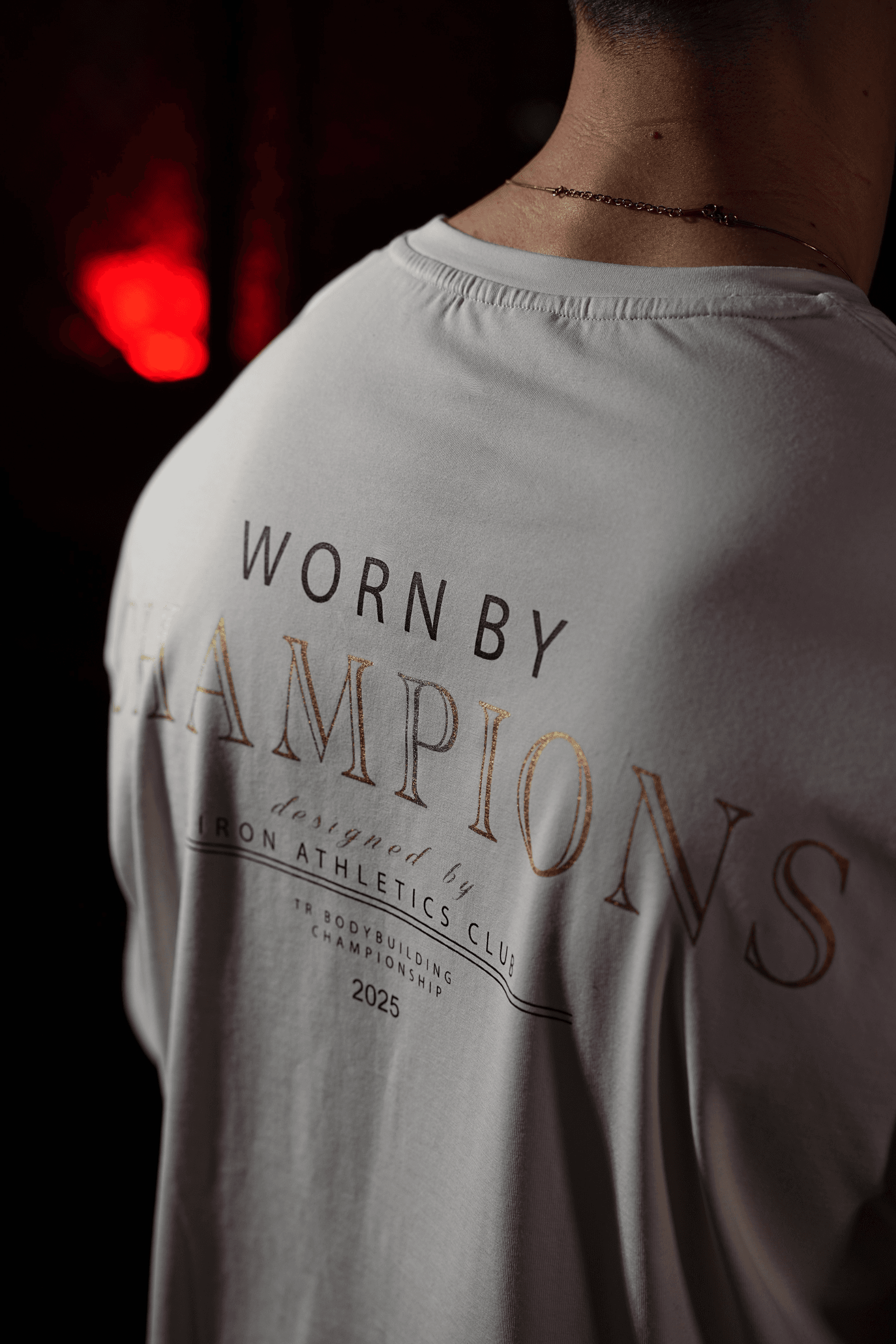 Champion Oversize T-Shirt - Beyaz
