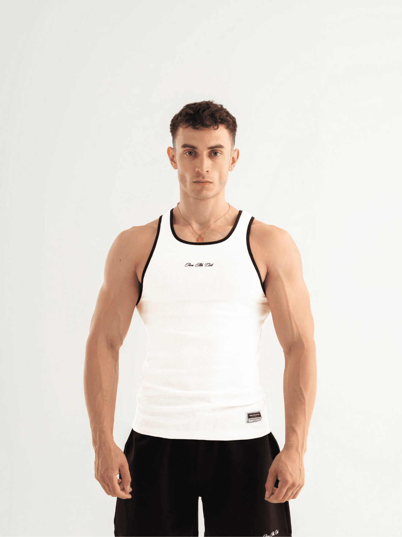 Retro Fitilli Atlet - Ekru