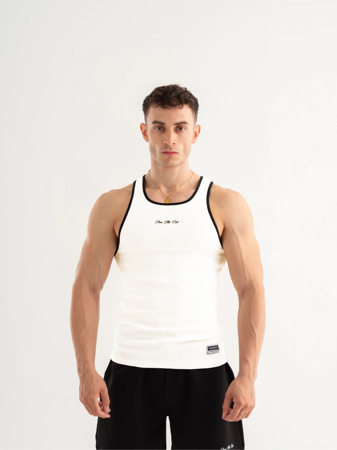 Retro Fitilli Atlet - Ekru