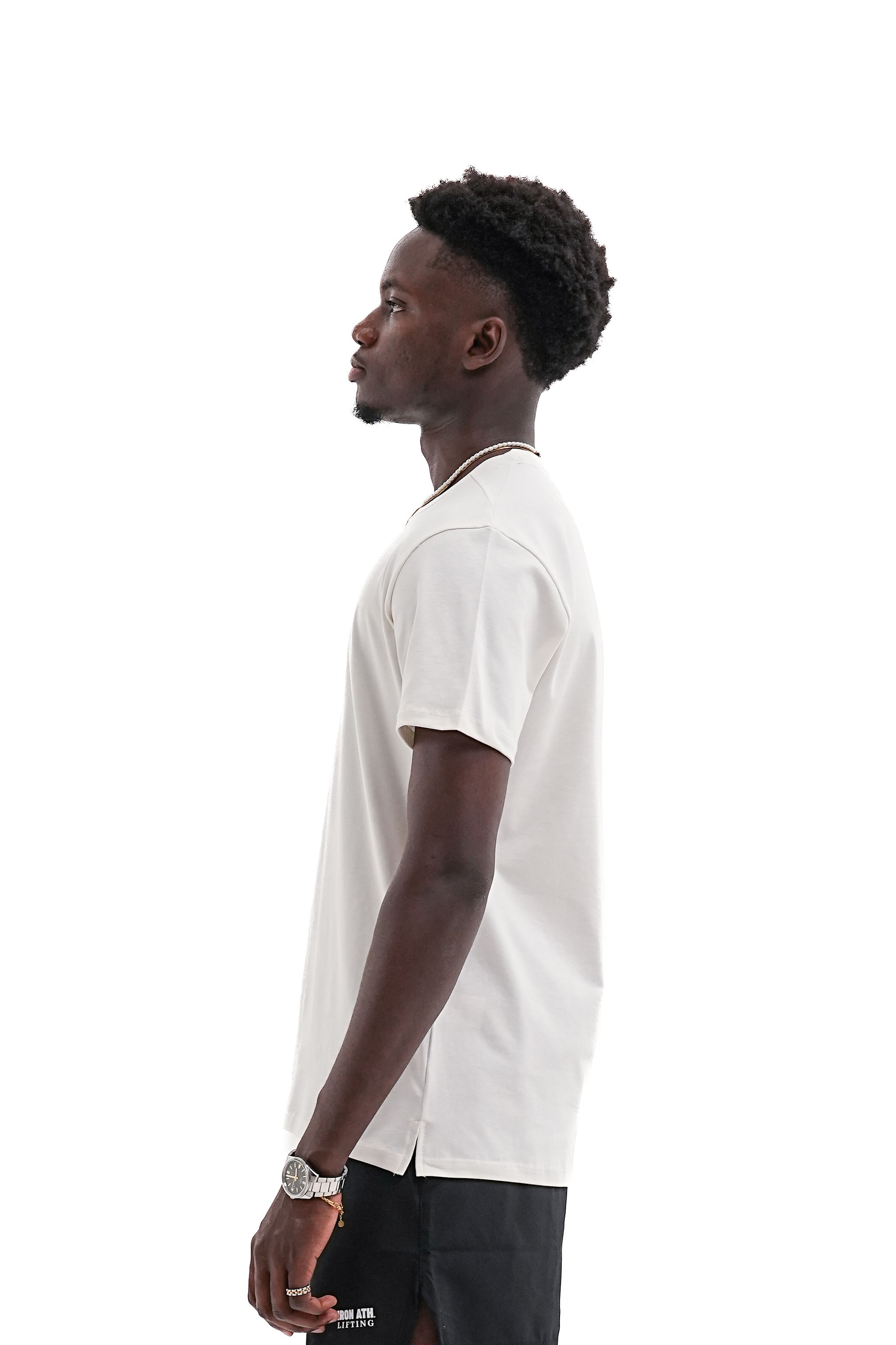 Basic Slim Fit T-shirt - Ekru