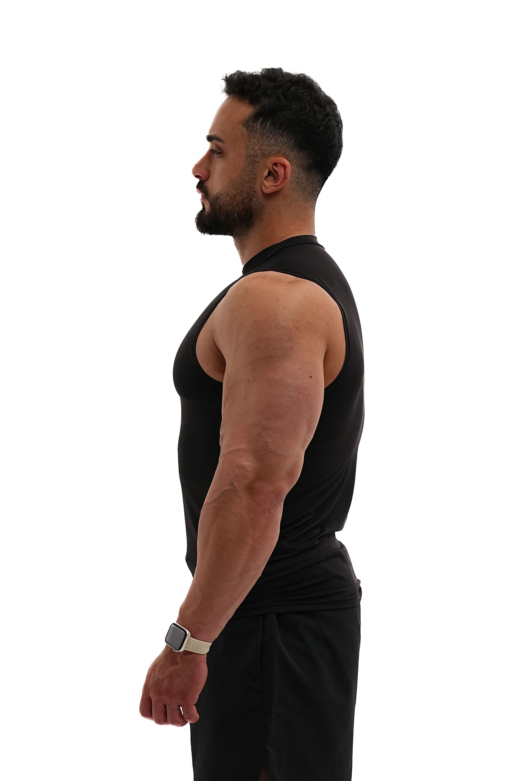 Basic Compression Tank Top - Siyah