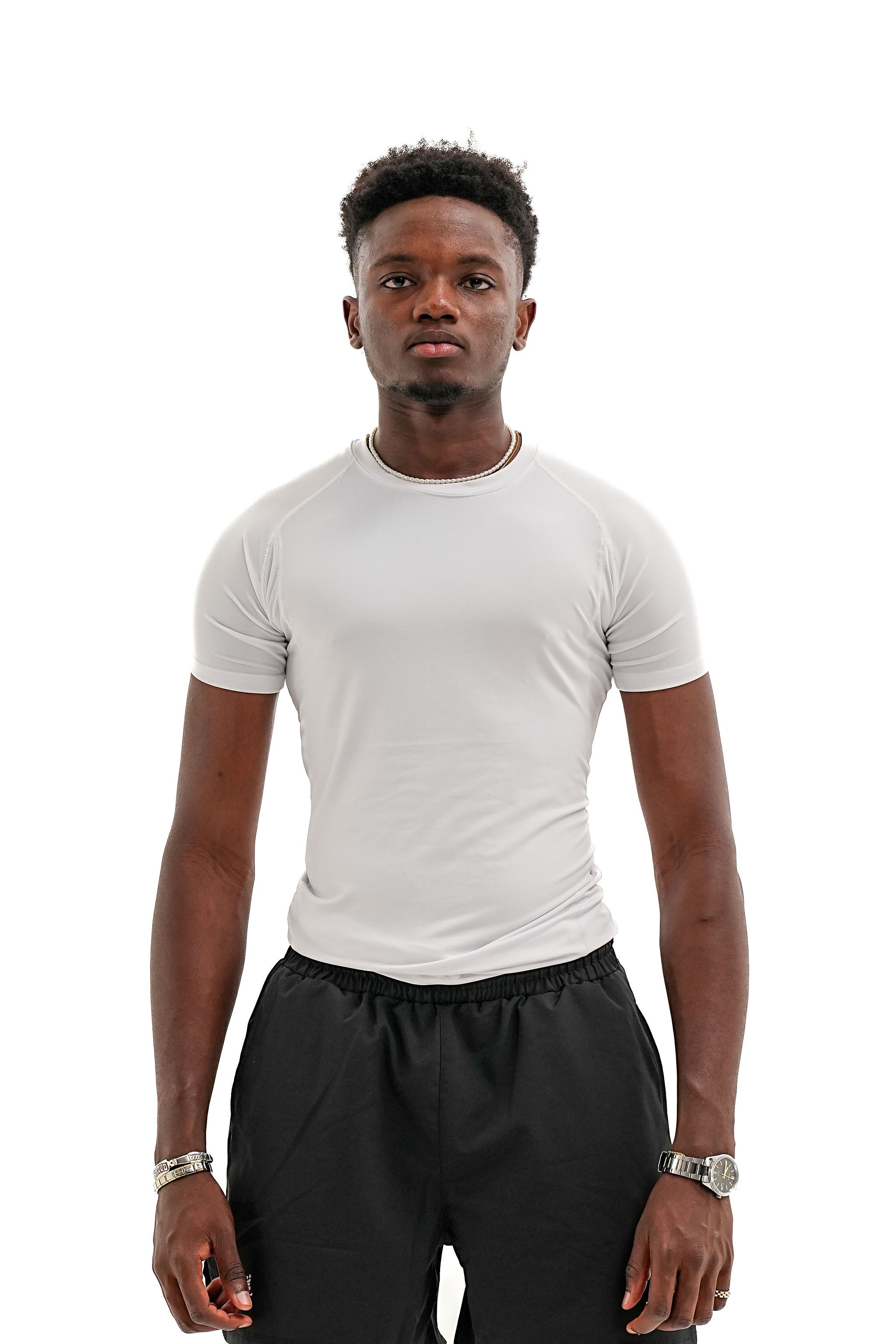 Basic Compression T-shirt - Ekru