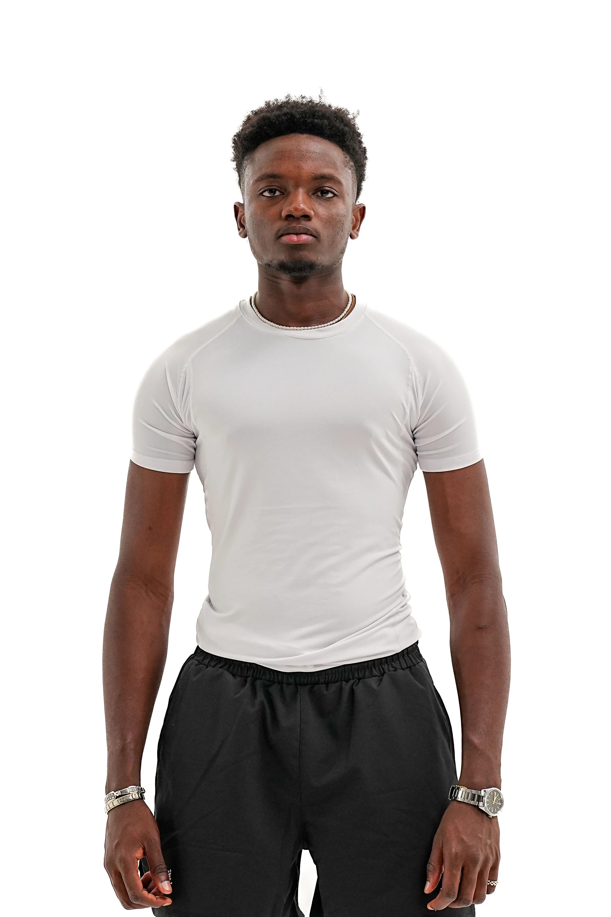 Basic Compression T-shirt - Ekru