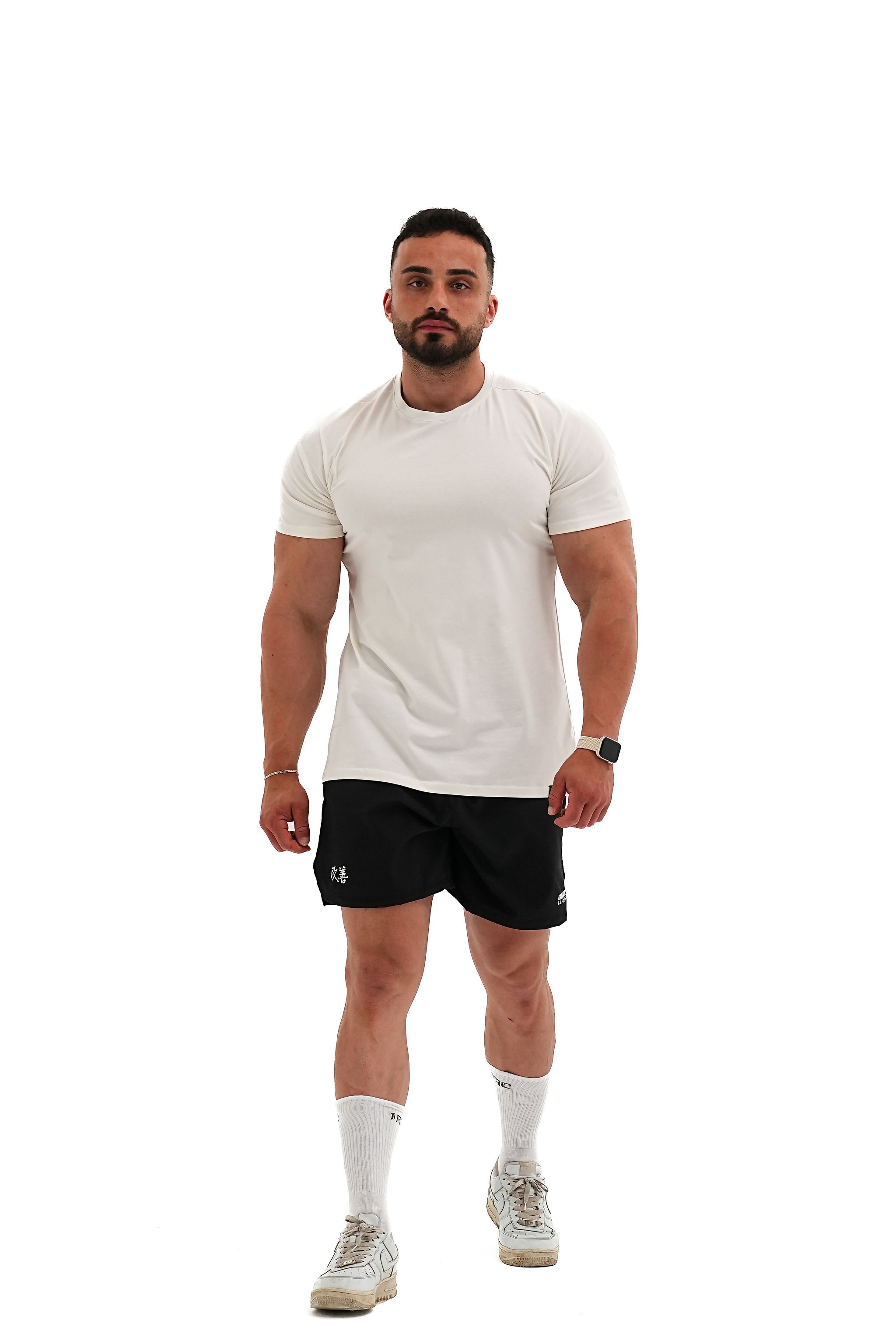 Basic Slim Fit T-shirt - Ekru