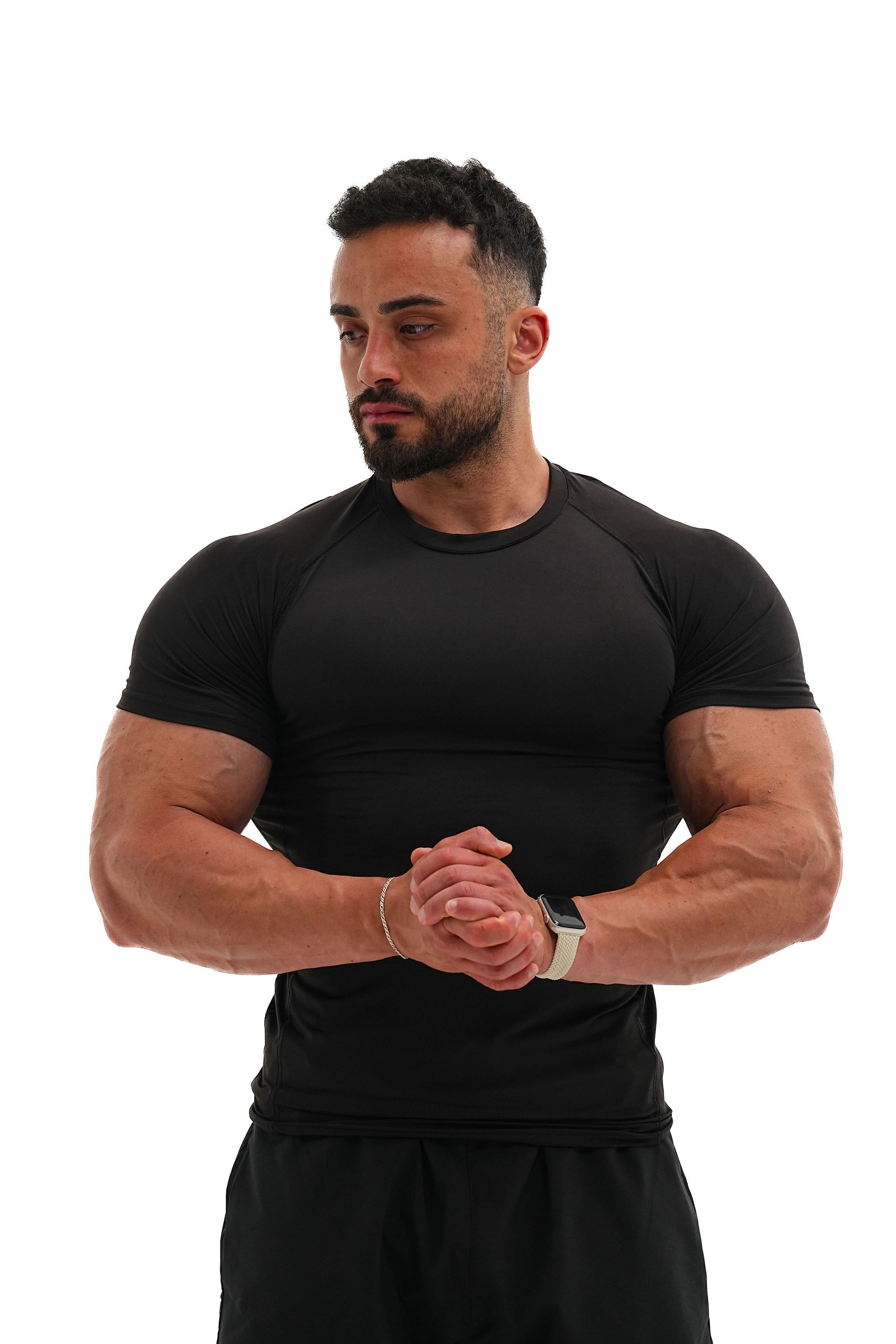 Basic Compression T-shirt - Siyah