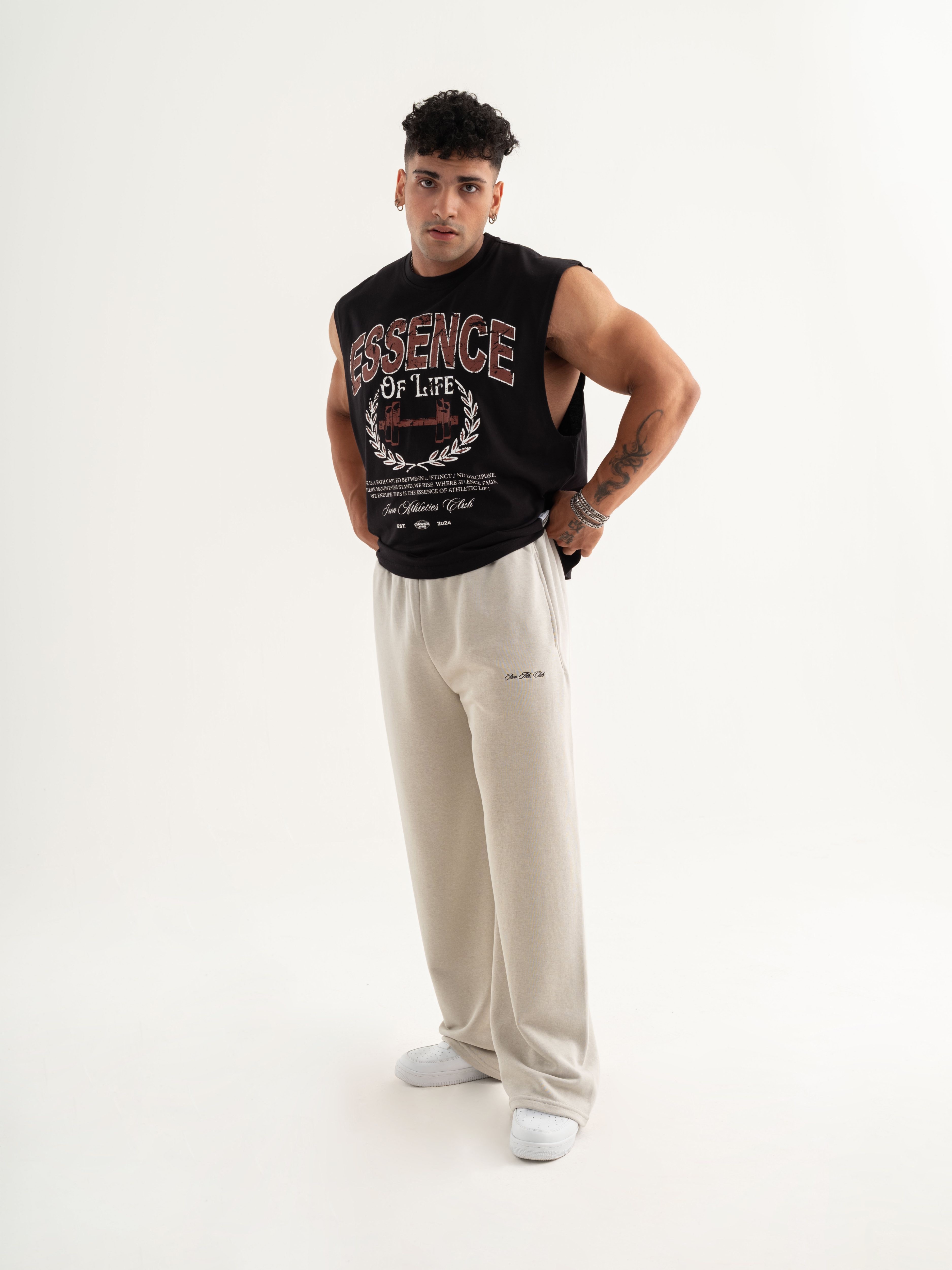 Original Baggy Jogger - Boyalı Gri