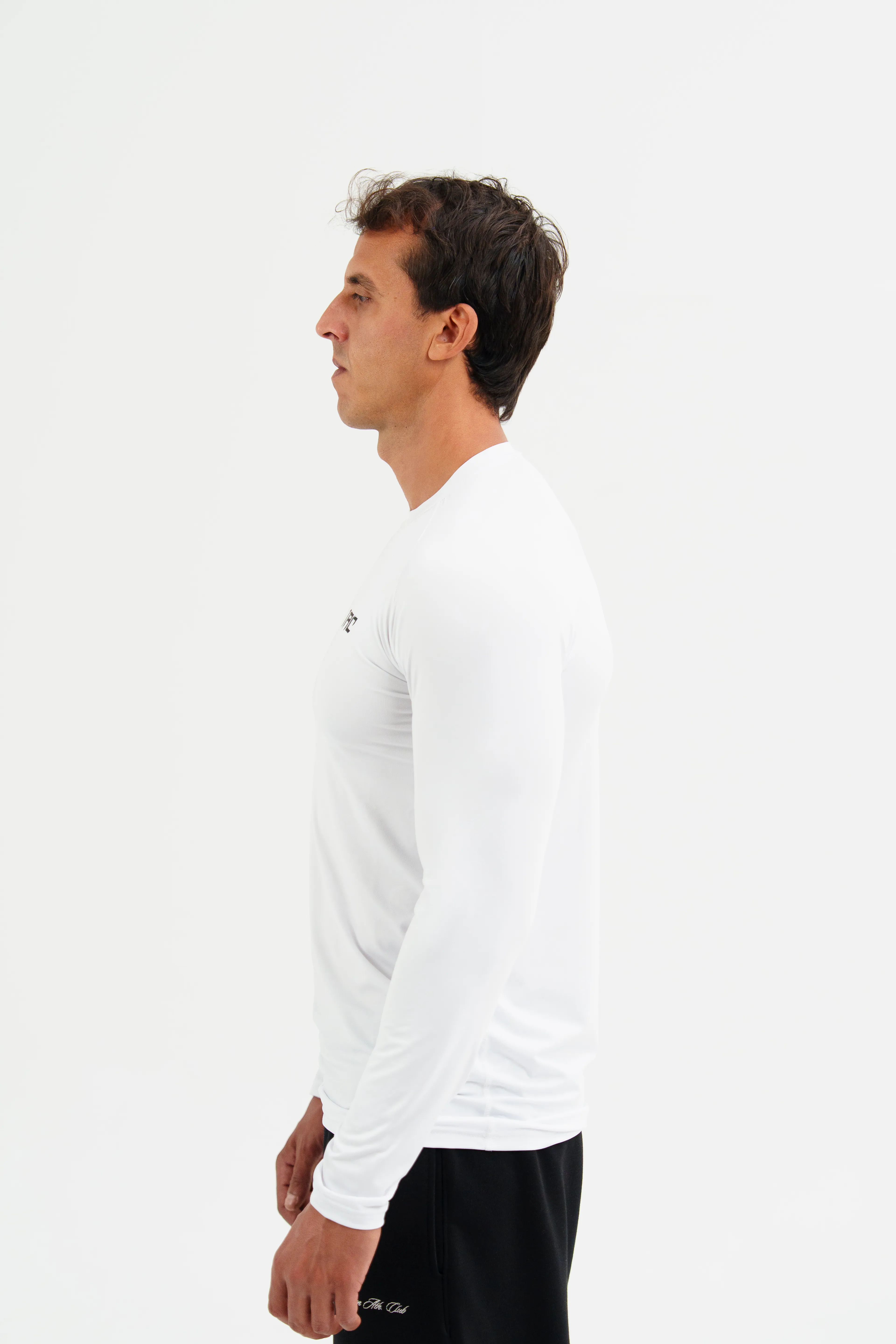 Prime Long Sleeve Compression  - Ekru