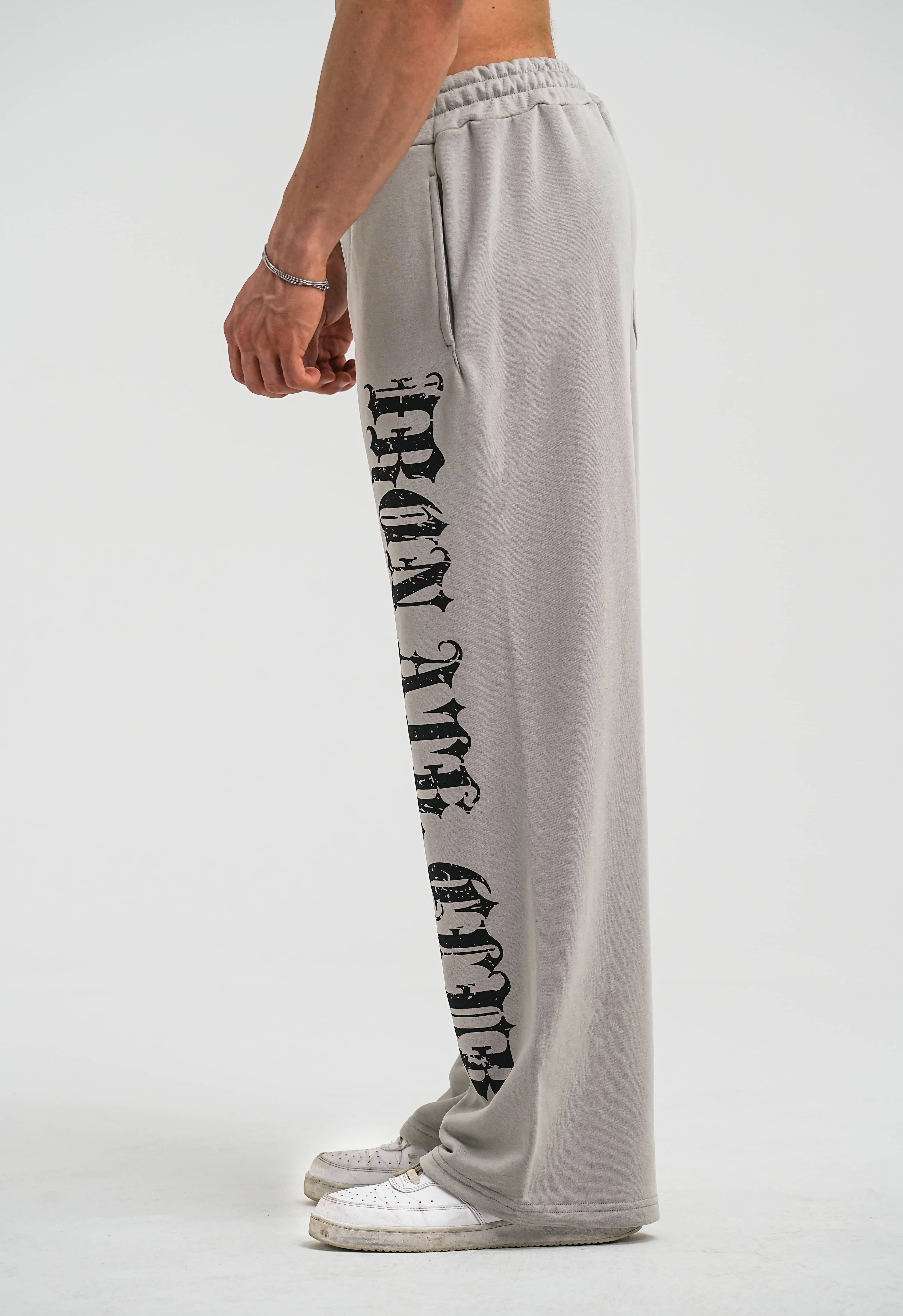 Oversize Baggy Jogger - Ön Sipariş - Gri