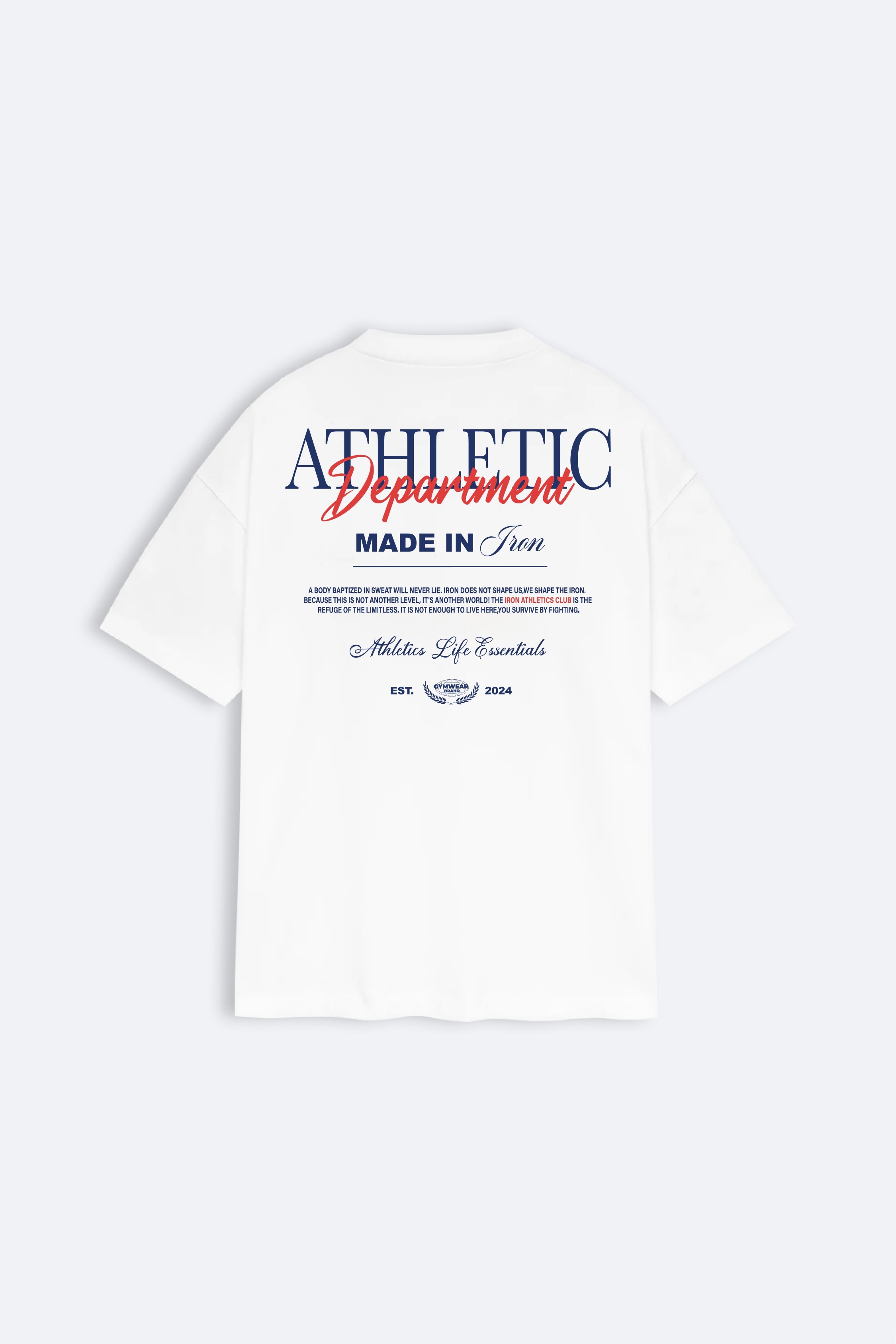 Athletic Department Oversize T-shirt - Ekru