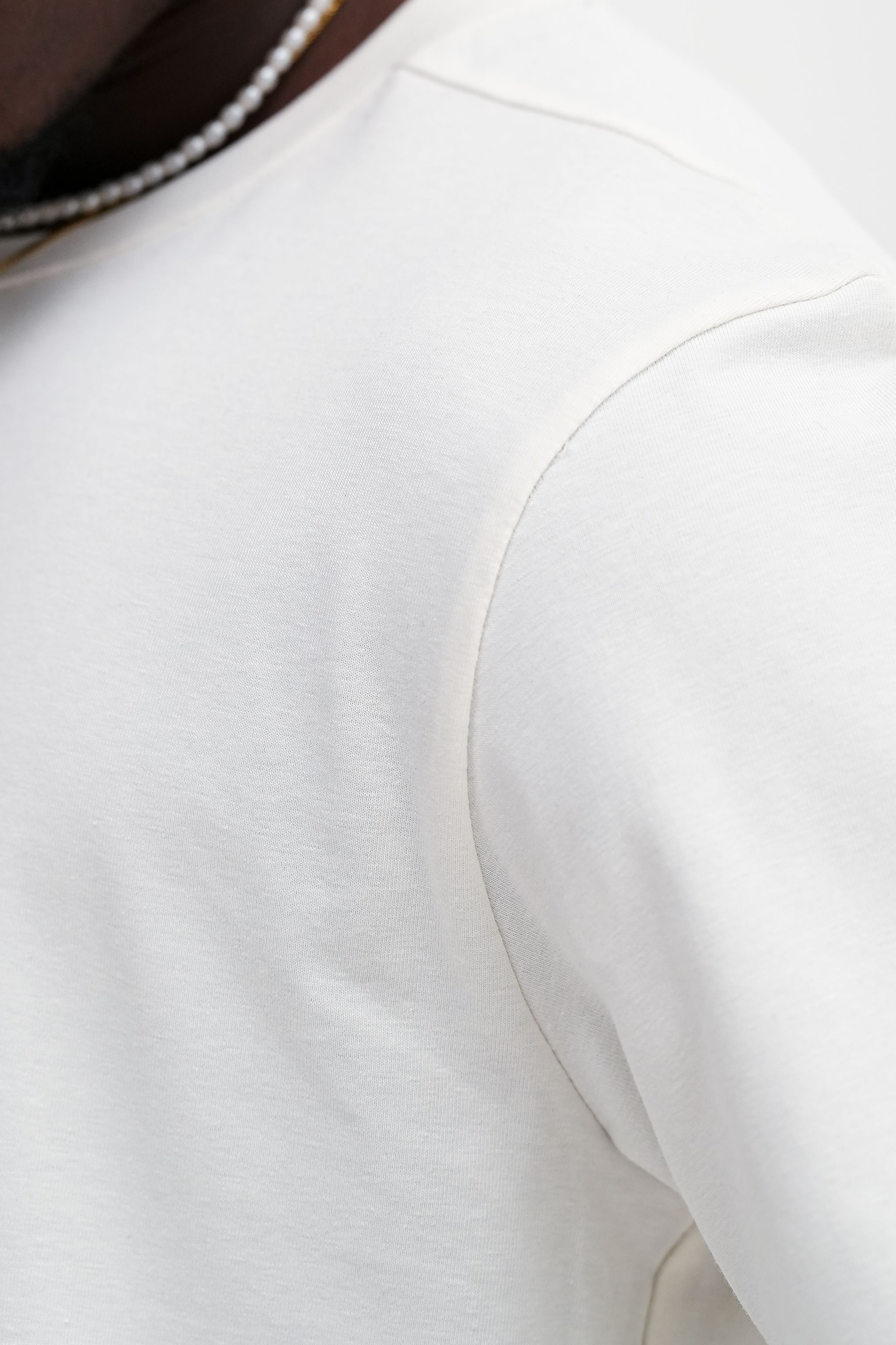 Basic Slim Fit T-shirt - Ekru