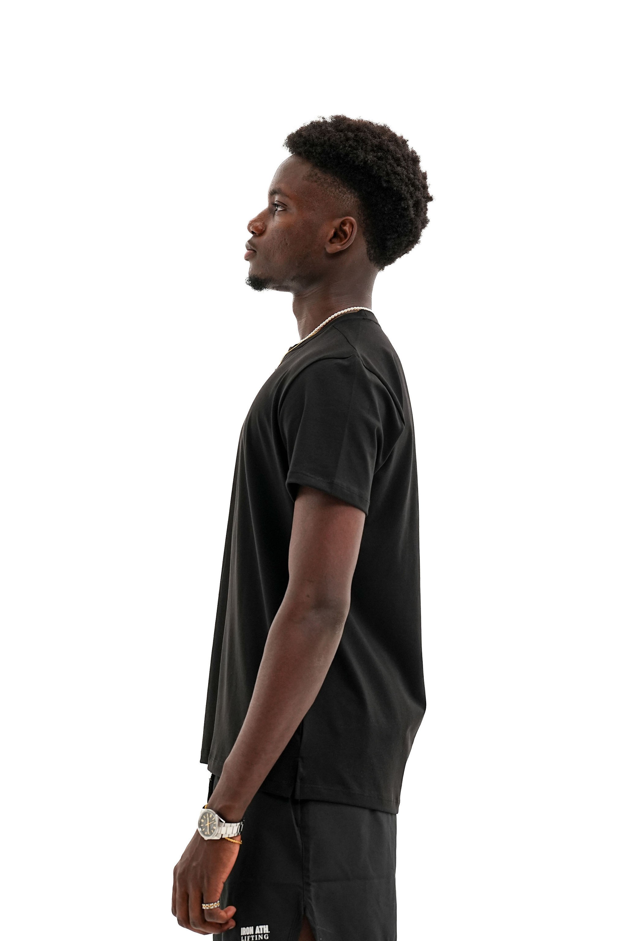 Basic Slim Fit T-shirt - Siyah