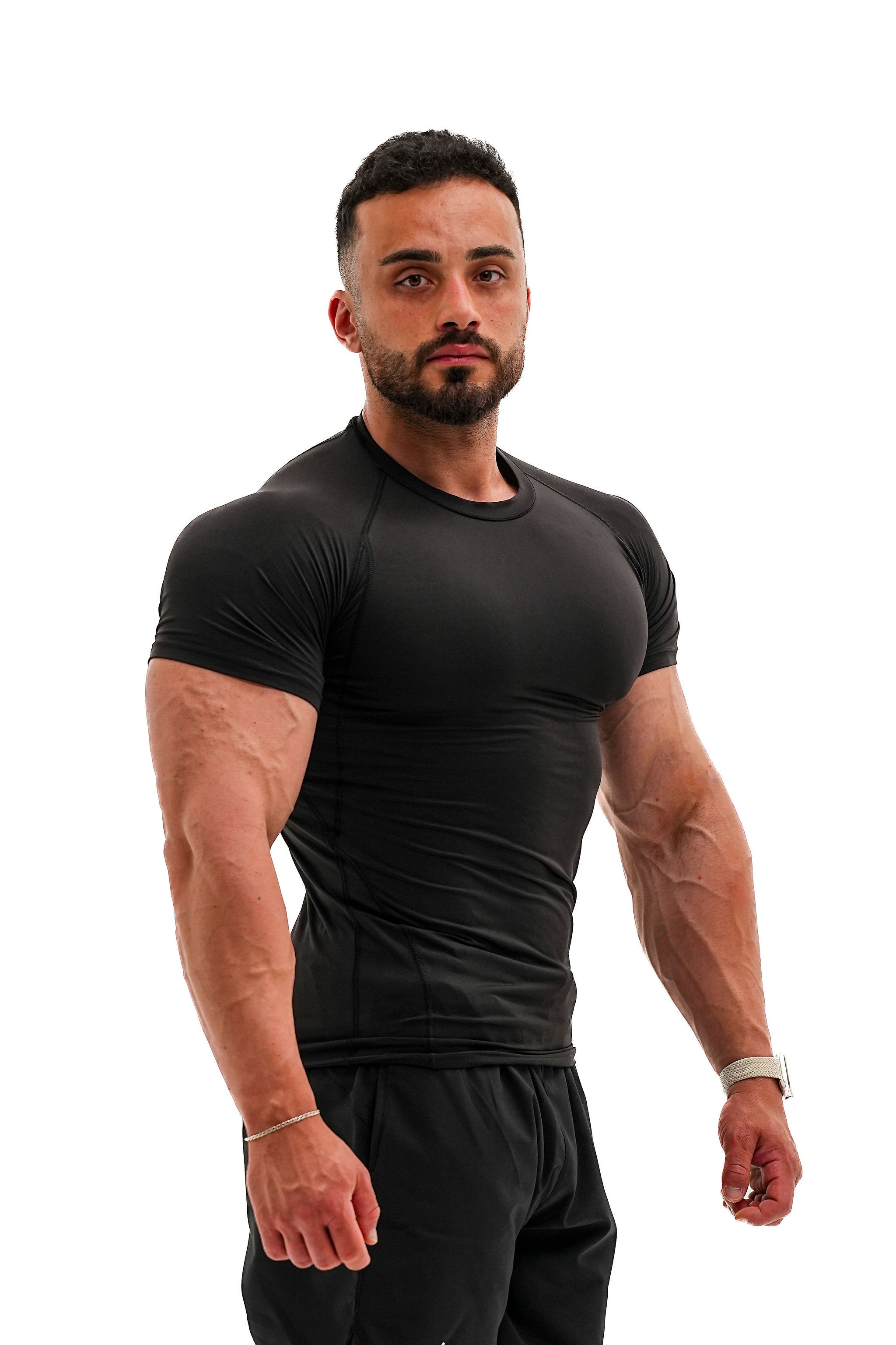 Basic Compression T-shirt - Siyah