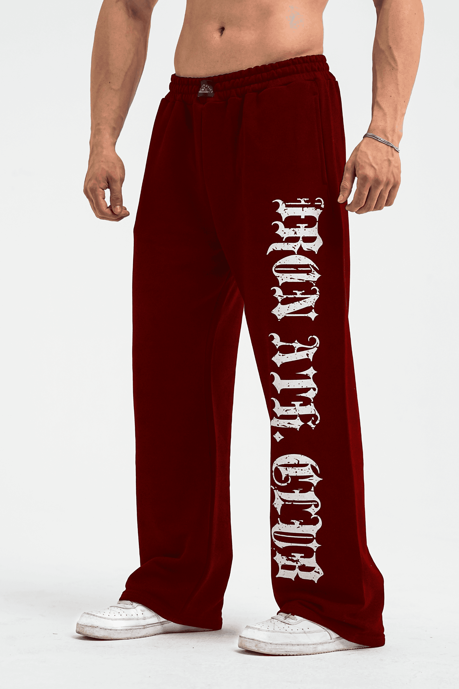 Oversize Baggy Jogger - Bordo