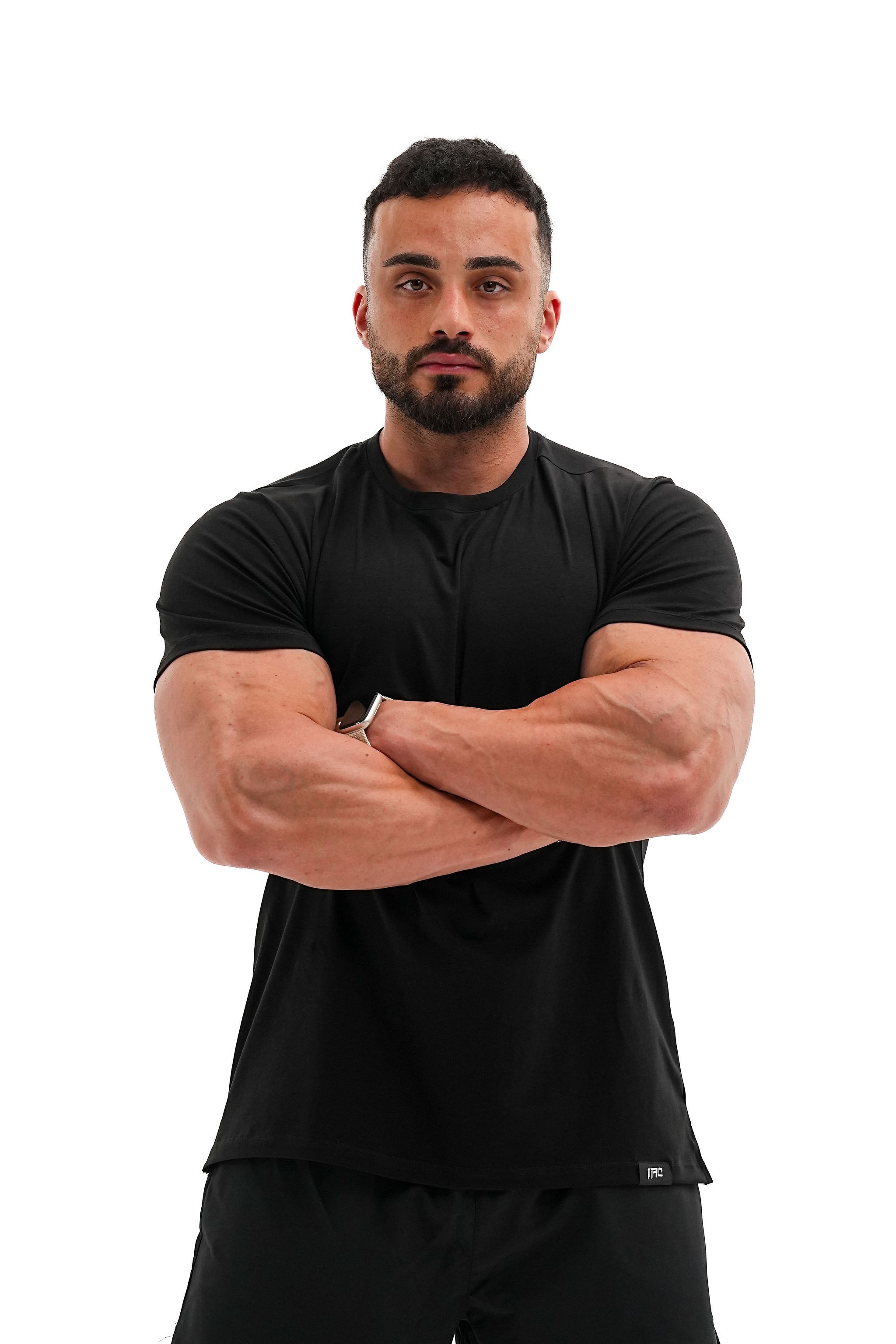 Basic Slim Fit T-shirt - Siyah