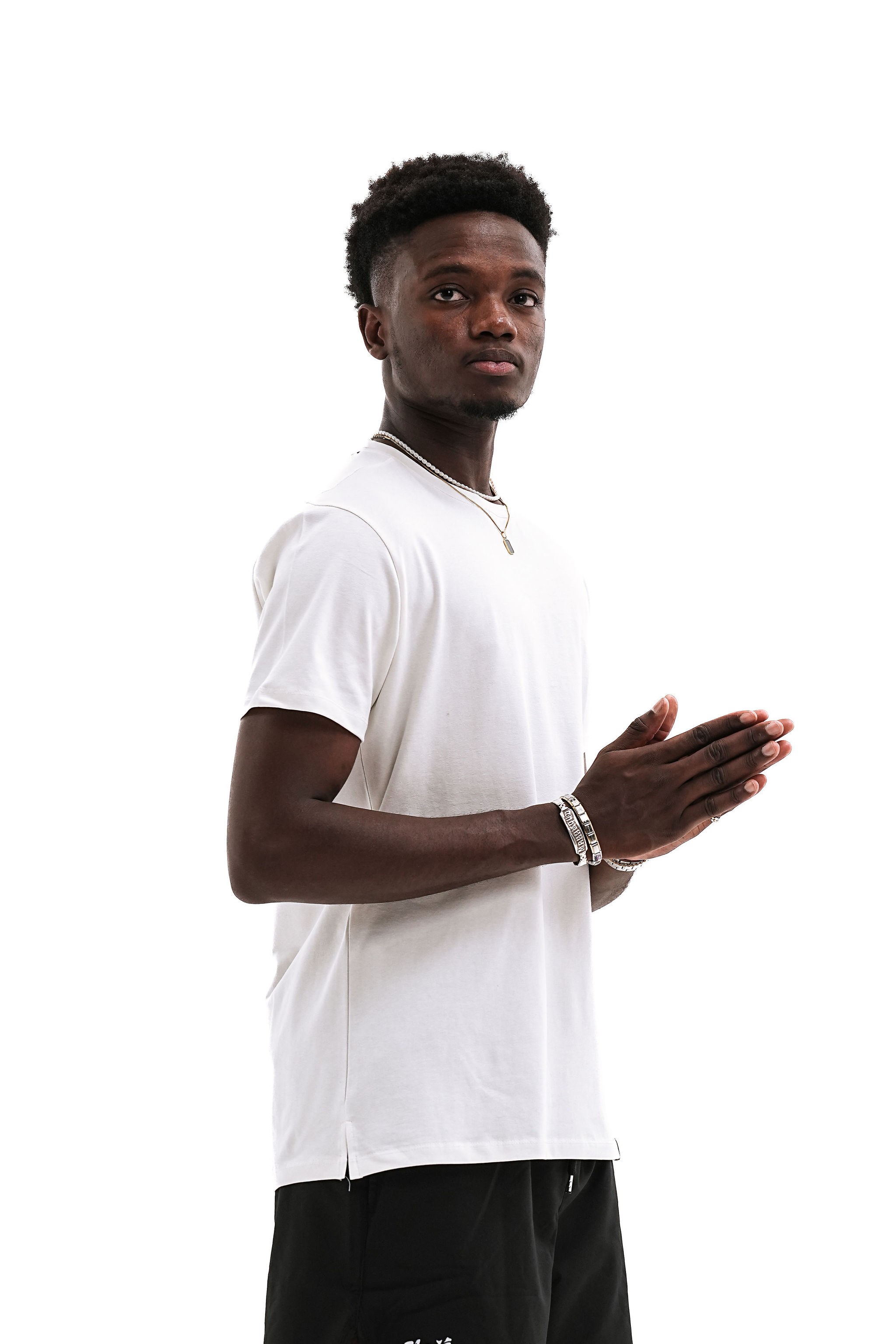Basic Slim Fit T-shirt - Ekru
