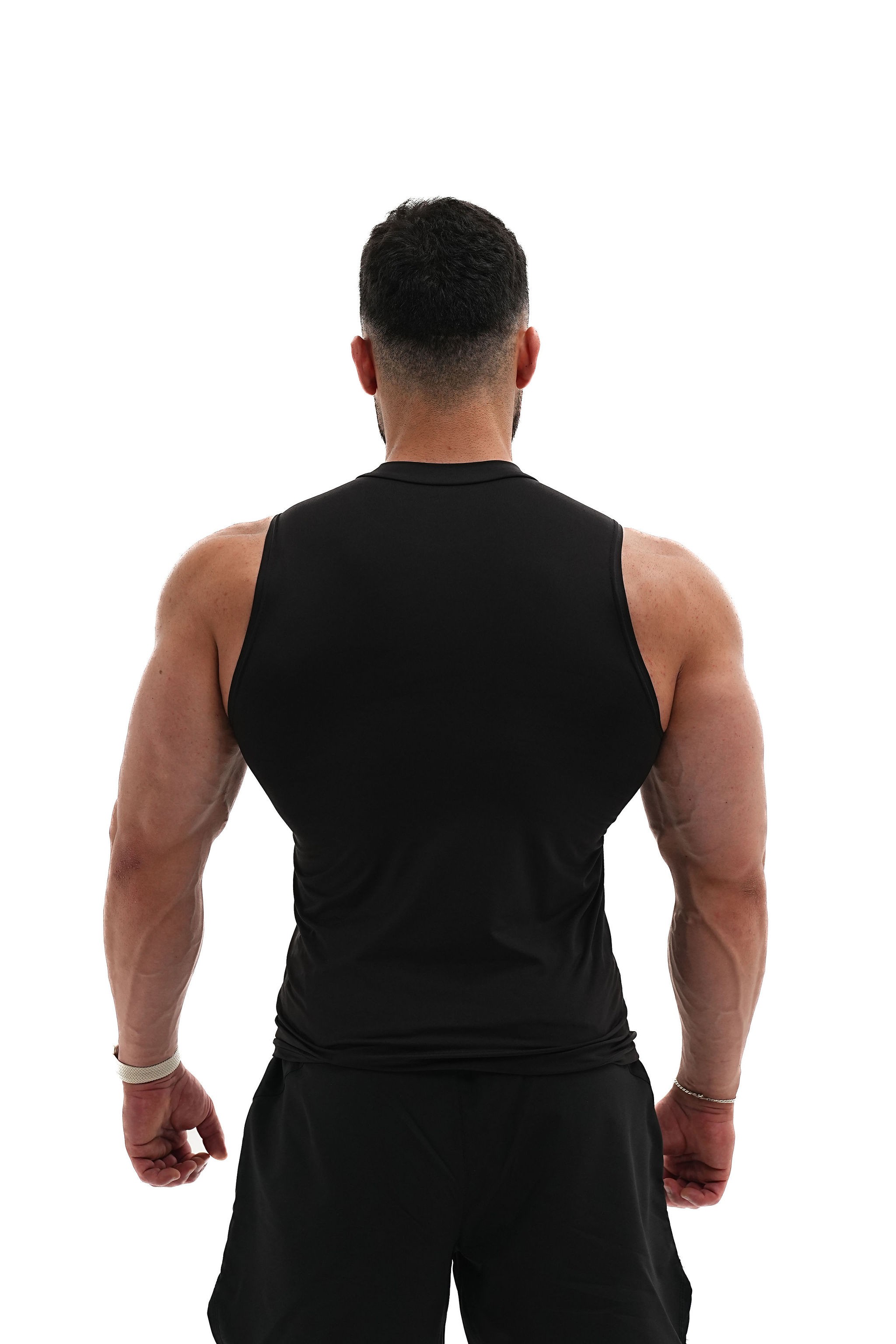 Basic Compression Tank Top - Siyah
