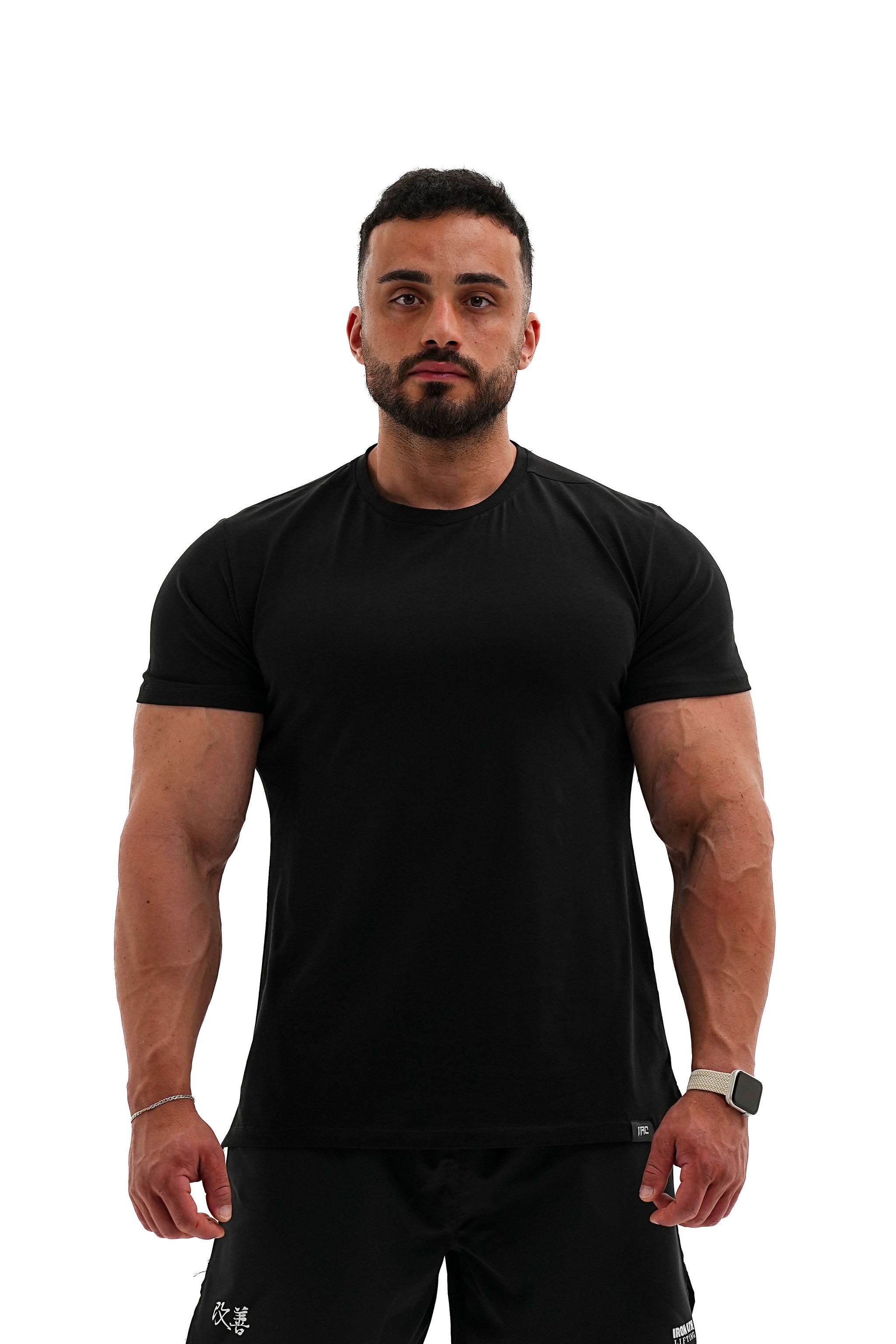 Basic Slim Fit T-shirt - Siyah
