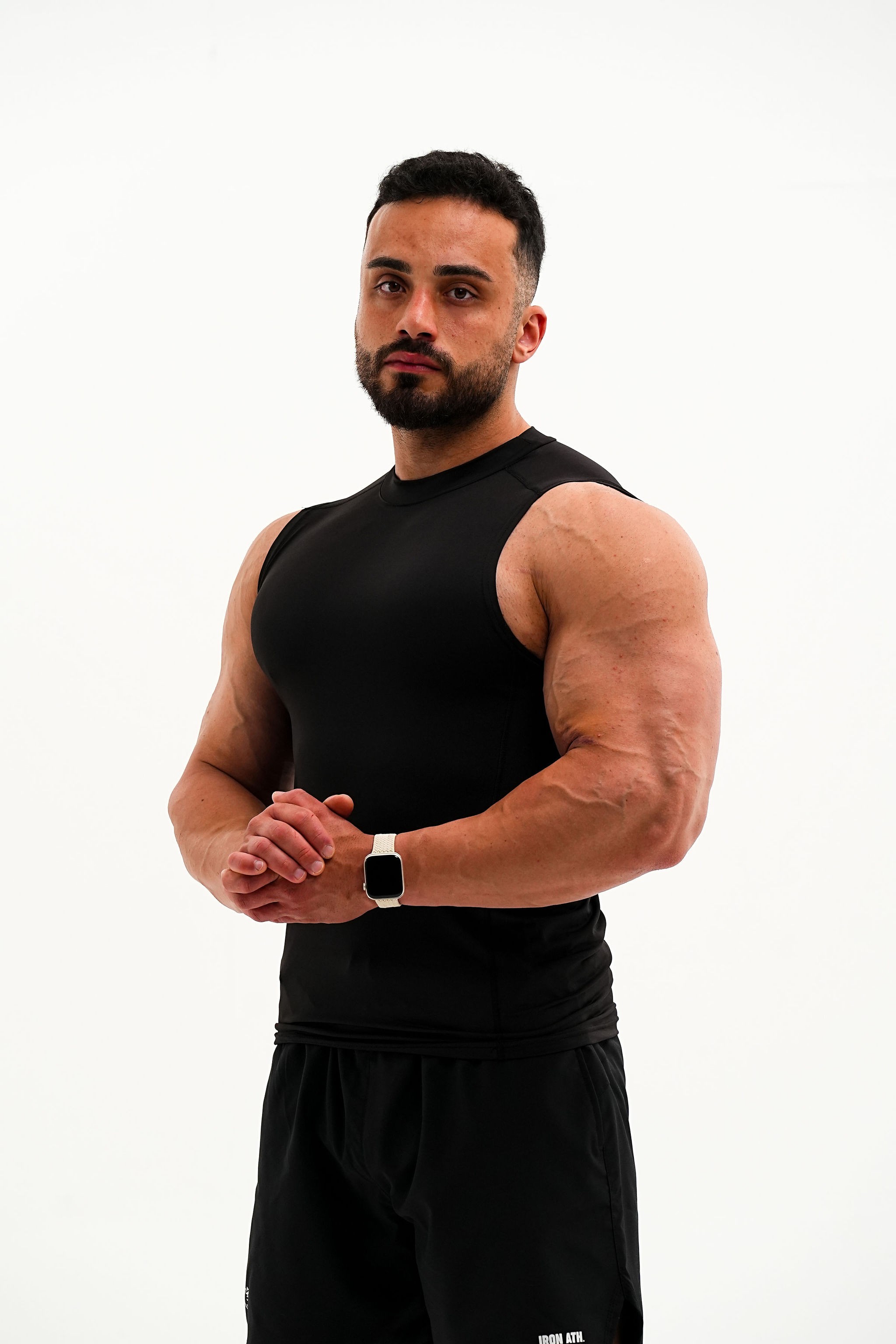 Basic Compression Tank Top - Siyah