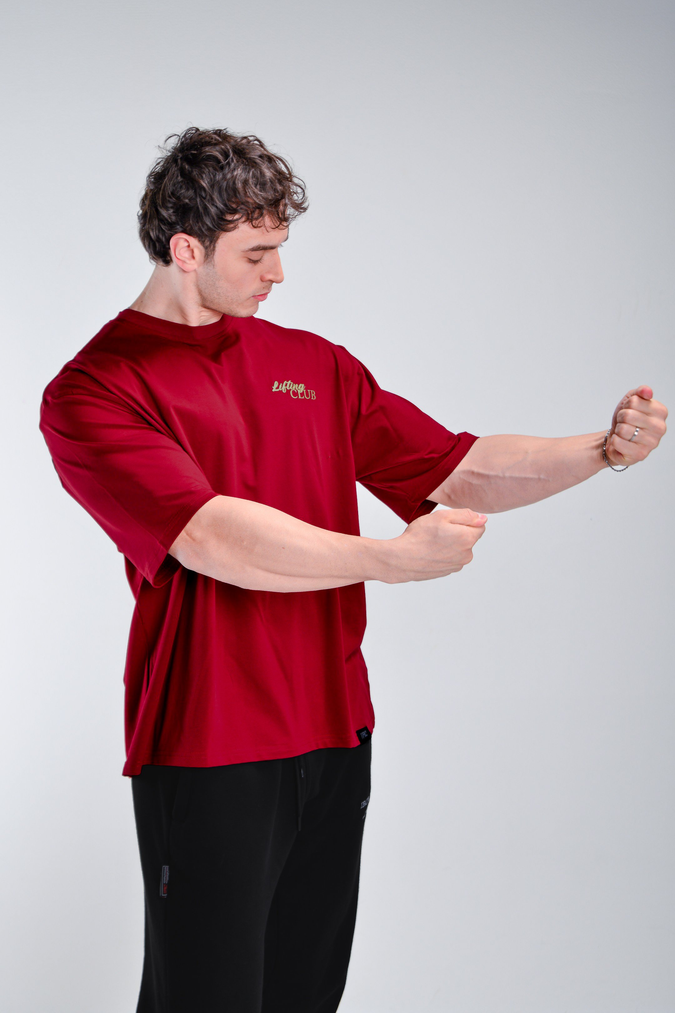 Ruby Oversize T-shirt - Bordo