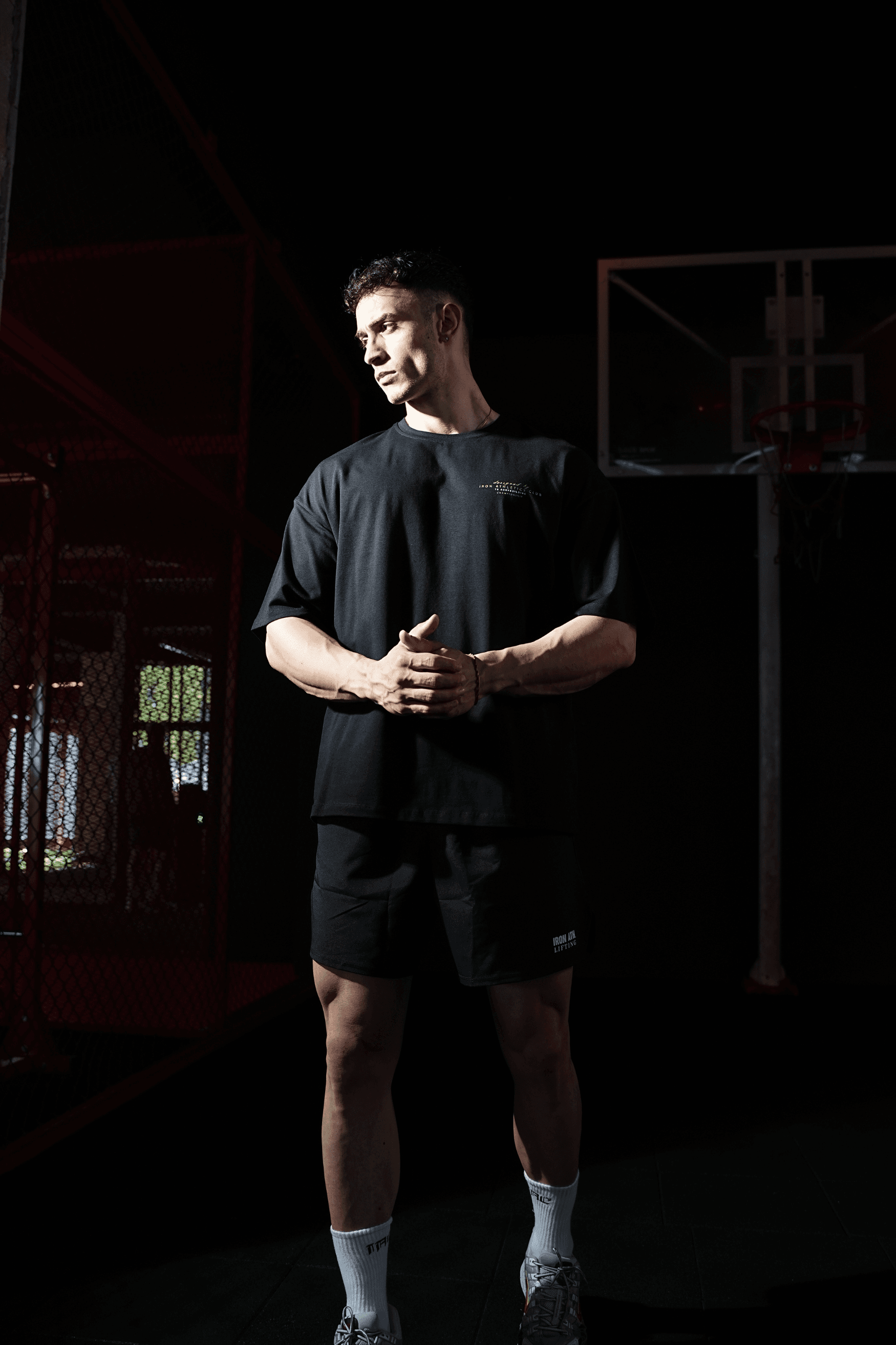 Champion Oversize T-Shirt - Siyah