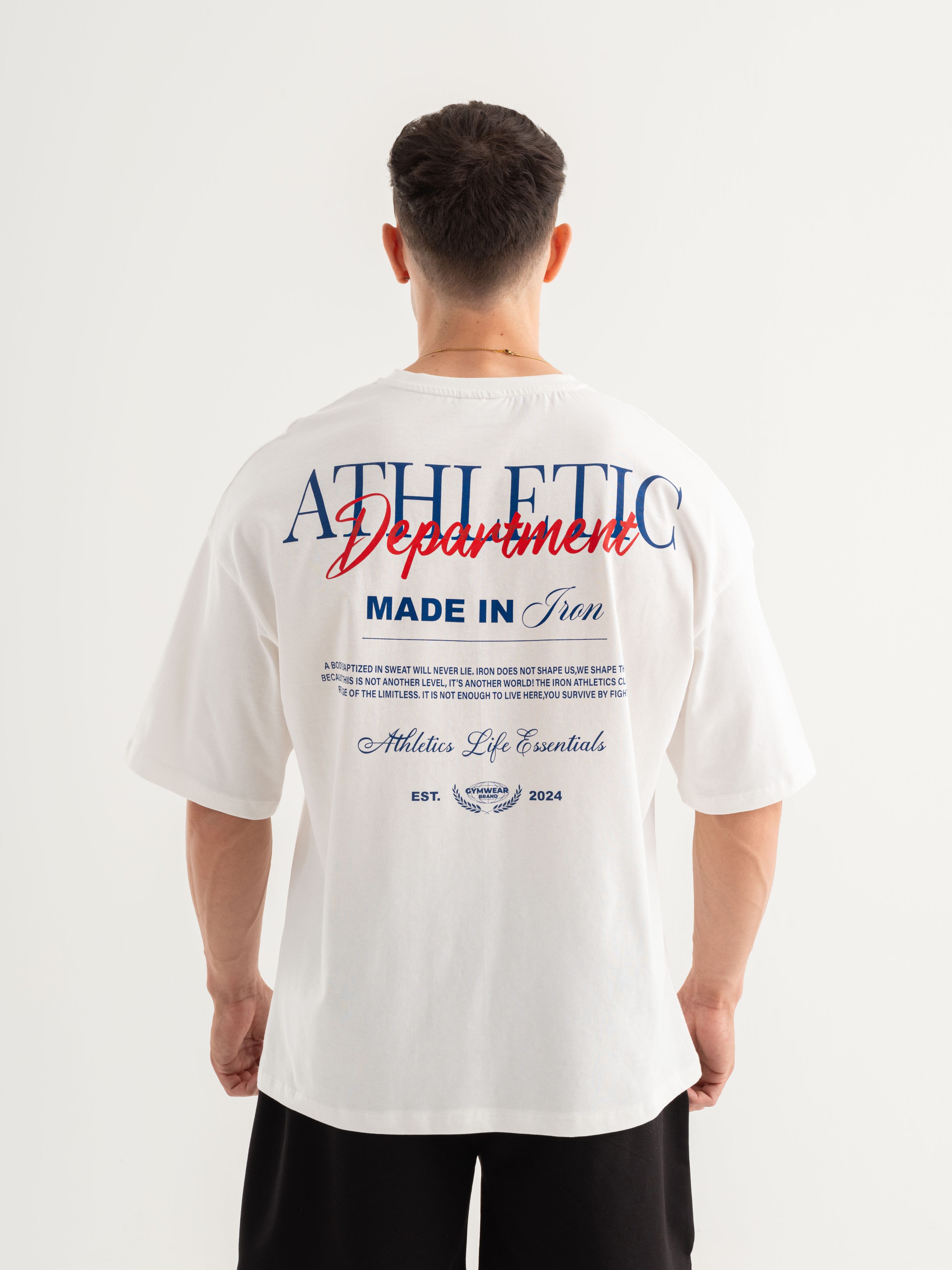 Athletic Department Oversize T-shirt - Ekru