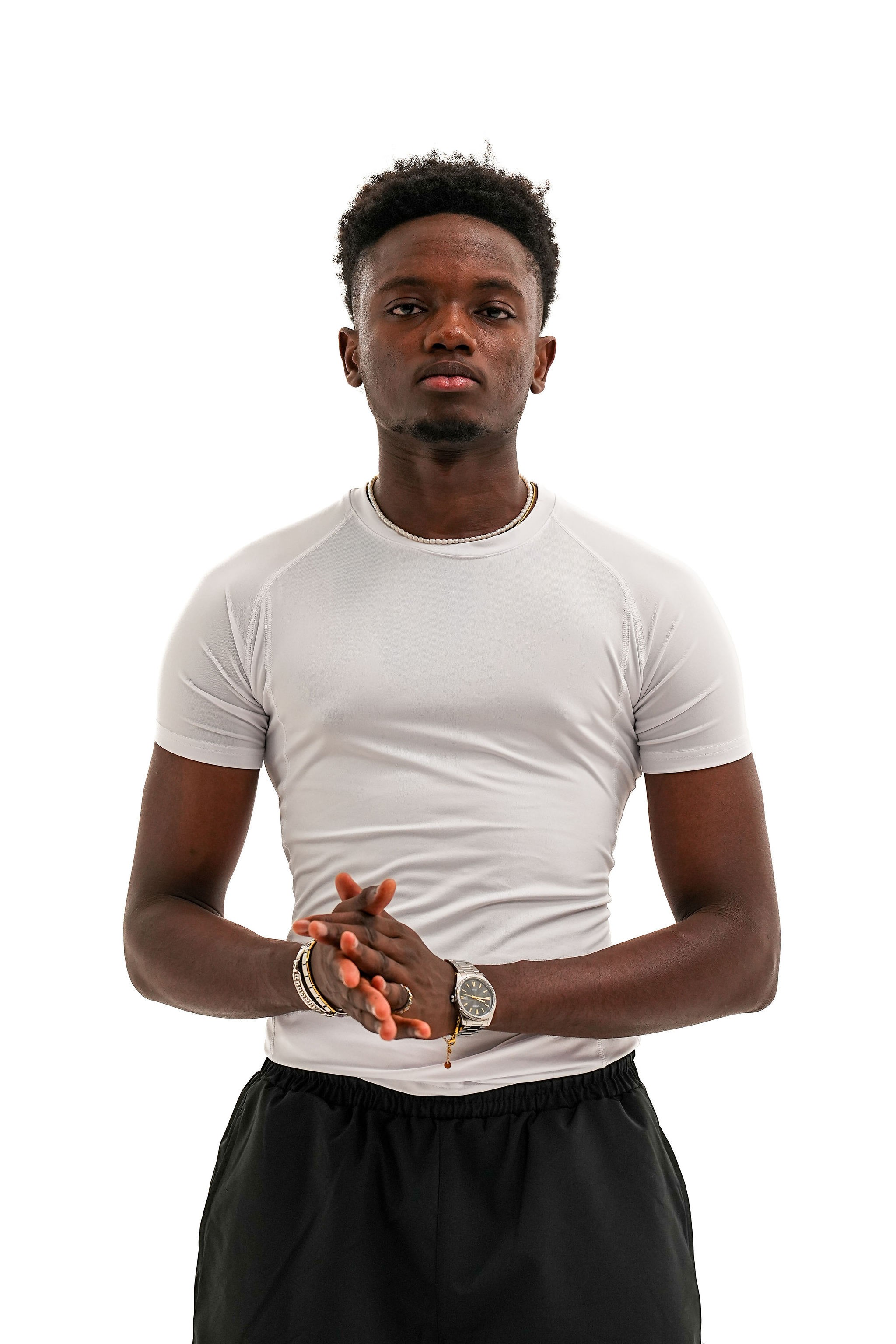 Basic Compression T-shirt - Ekru