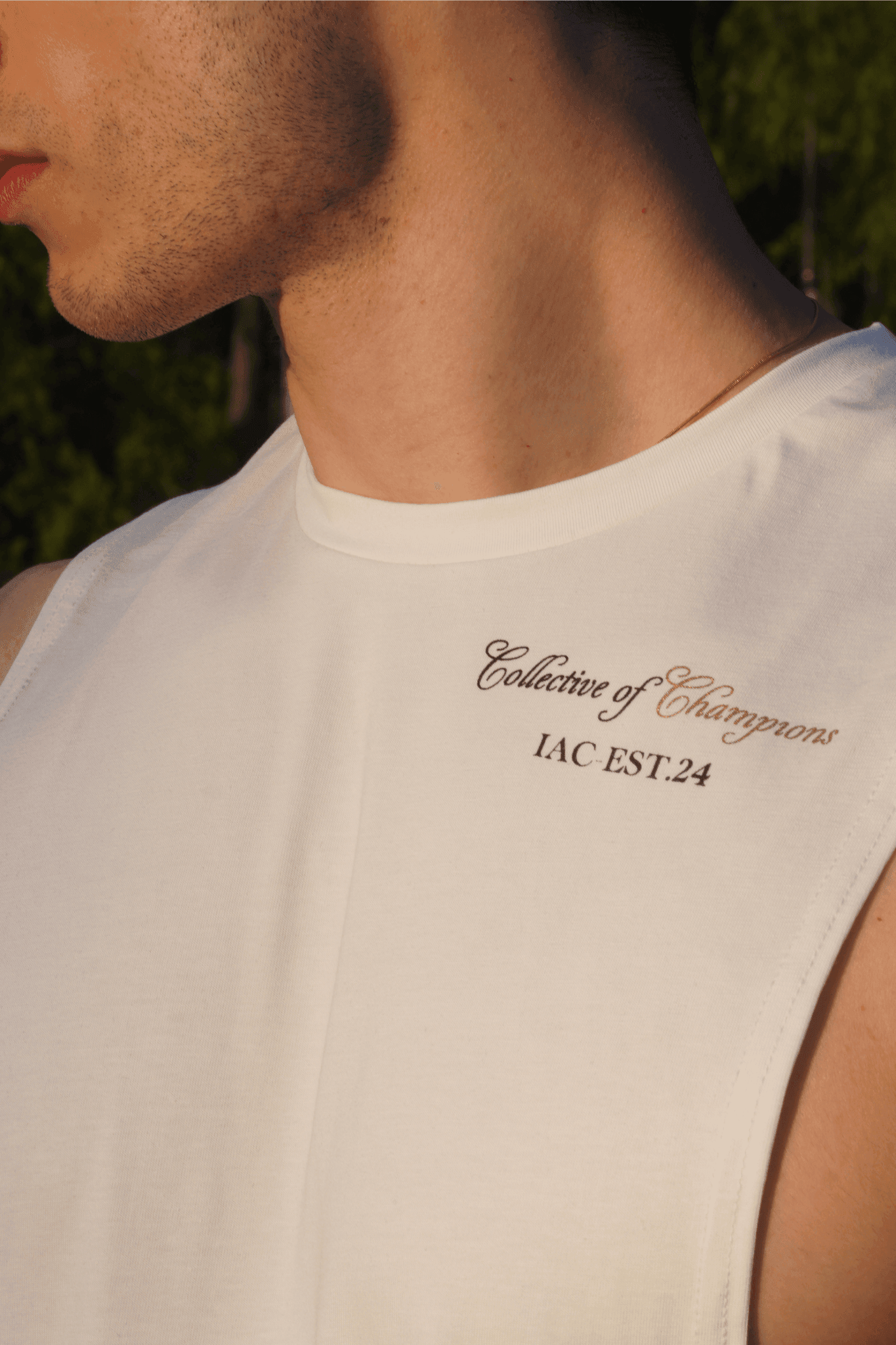 Champion Tank Top Atlet - Ekru