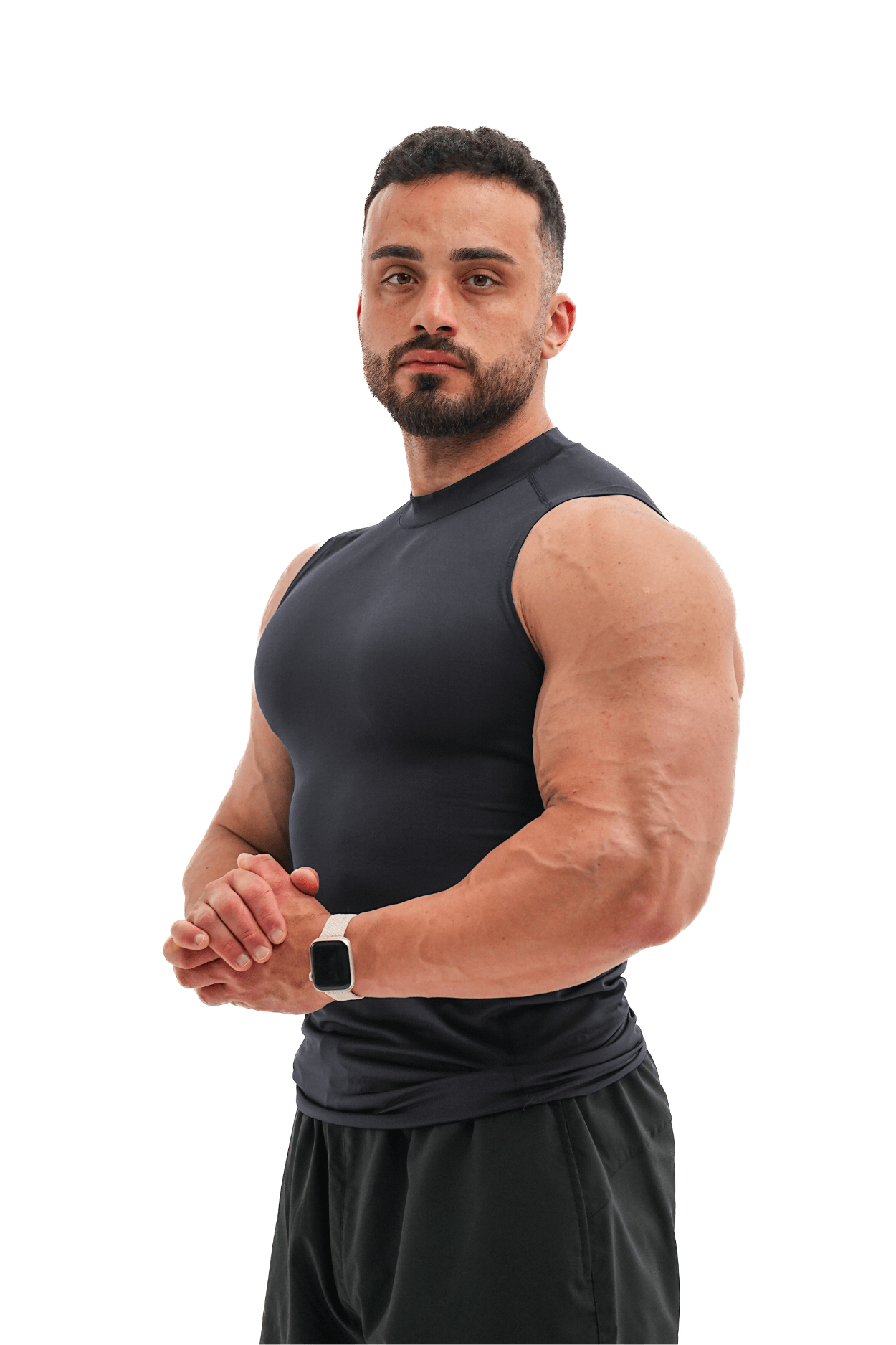 Basic Compression Tank Top - Antrasit