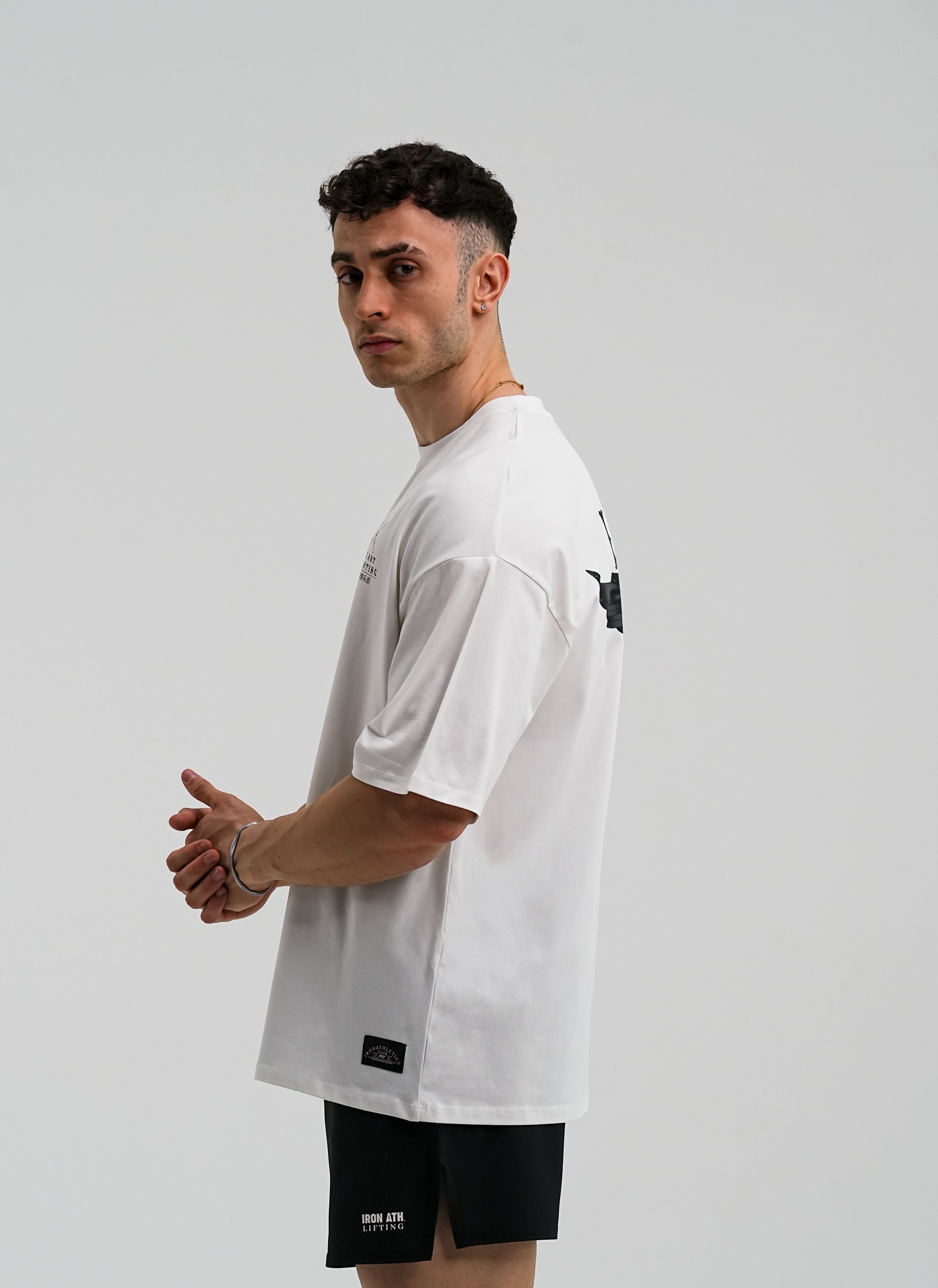 Iron Wings Oversize T-shirt - Ekru