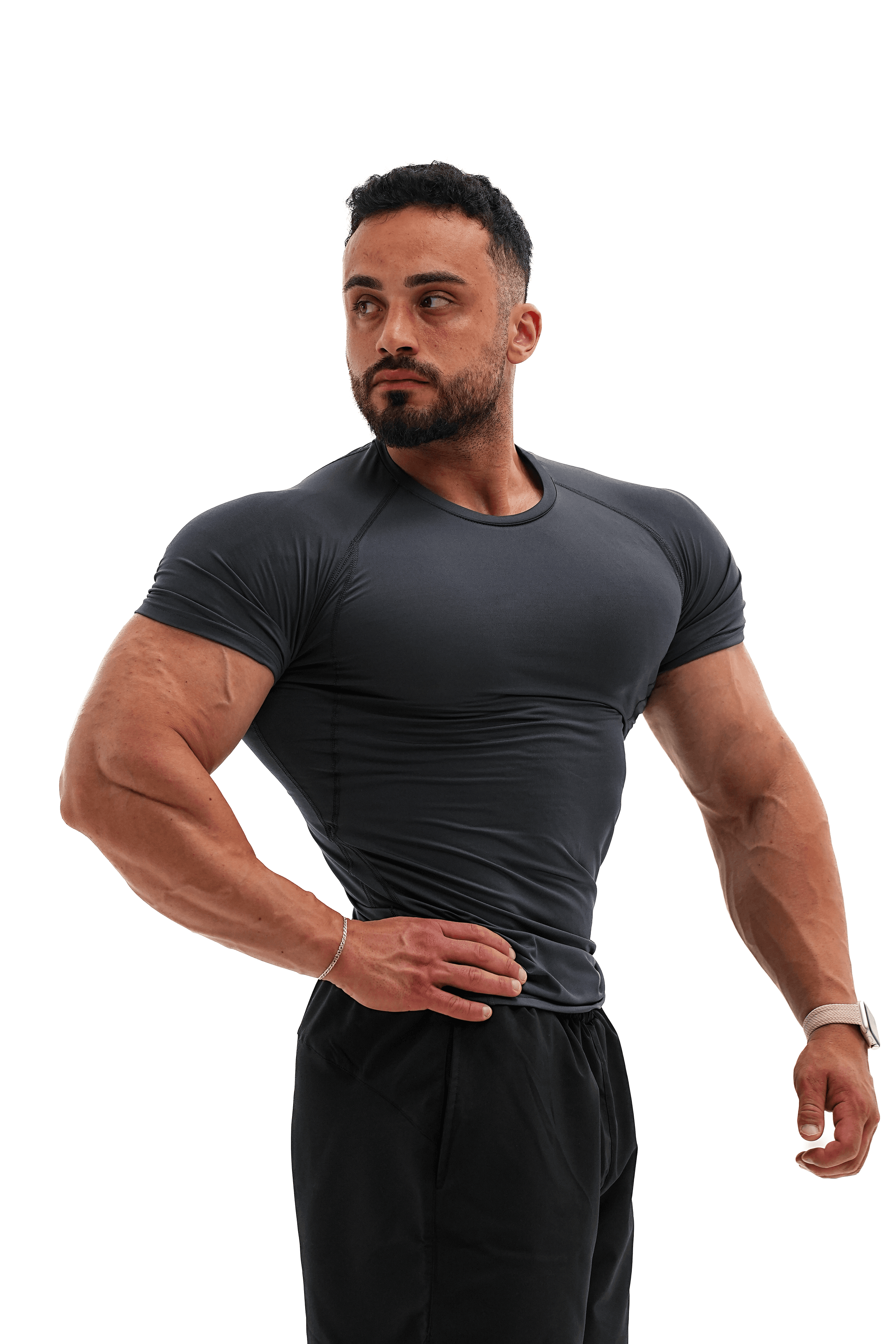 Basic Compression T-shirt - Antrasit