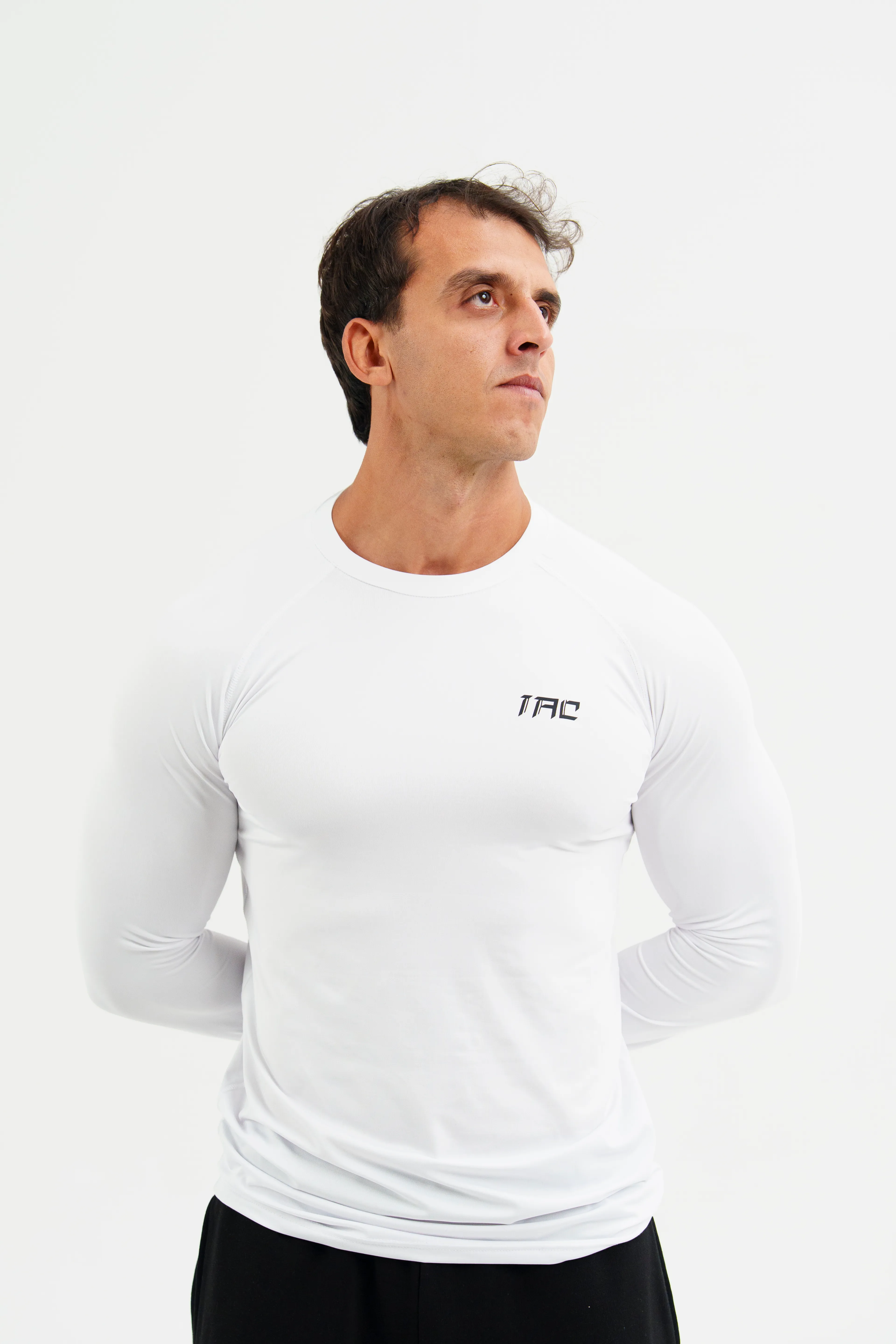 Prime Long Sleeve Compression  - Ekru