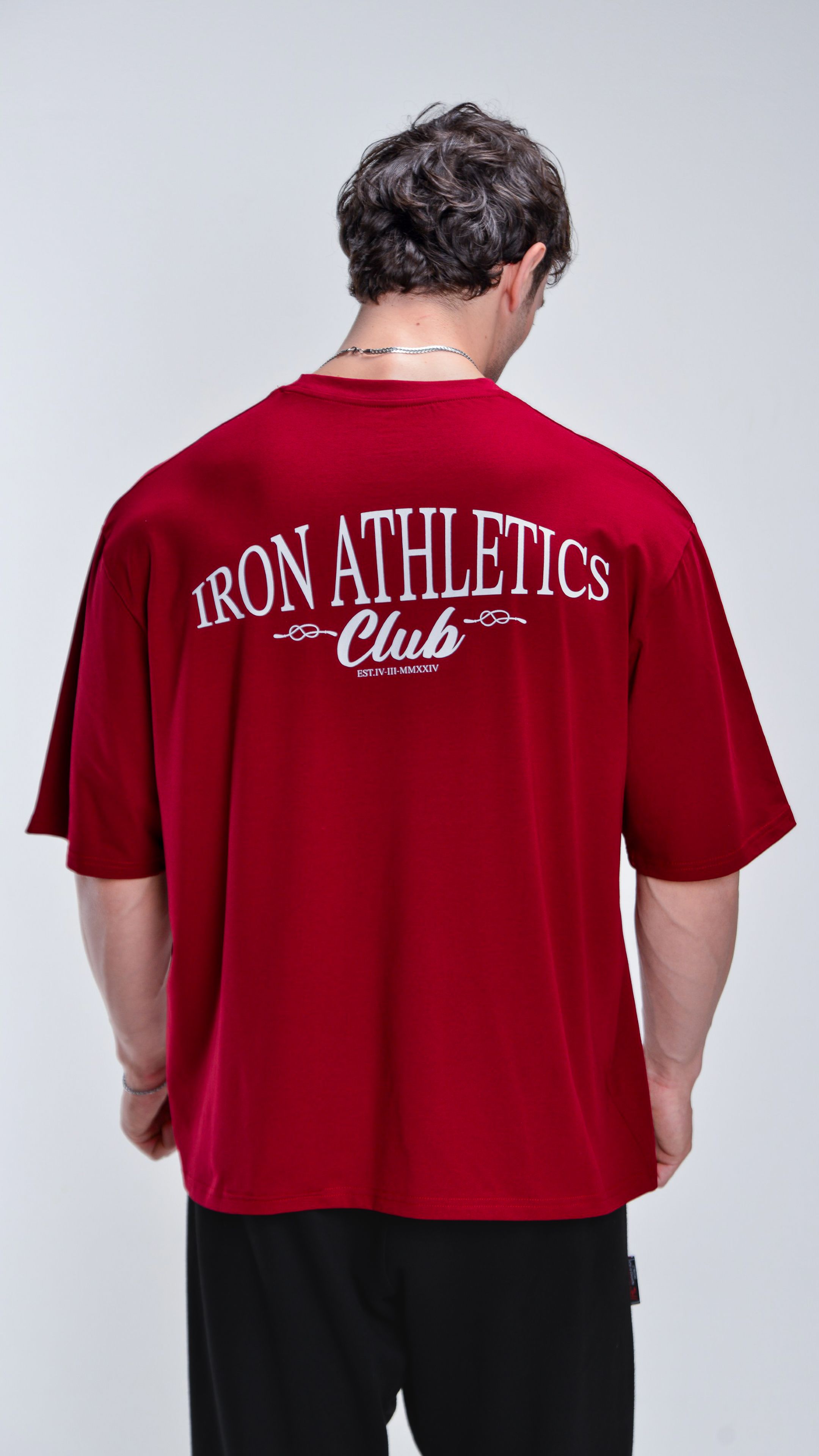Ruby Oversize T-shirt - Bordo