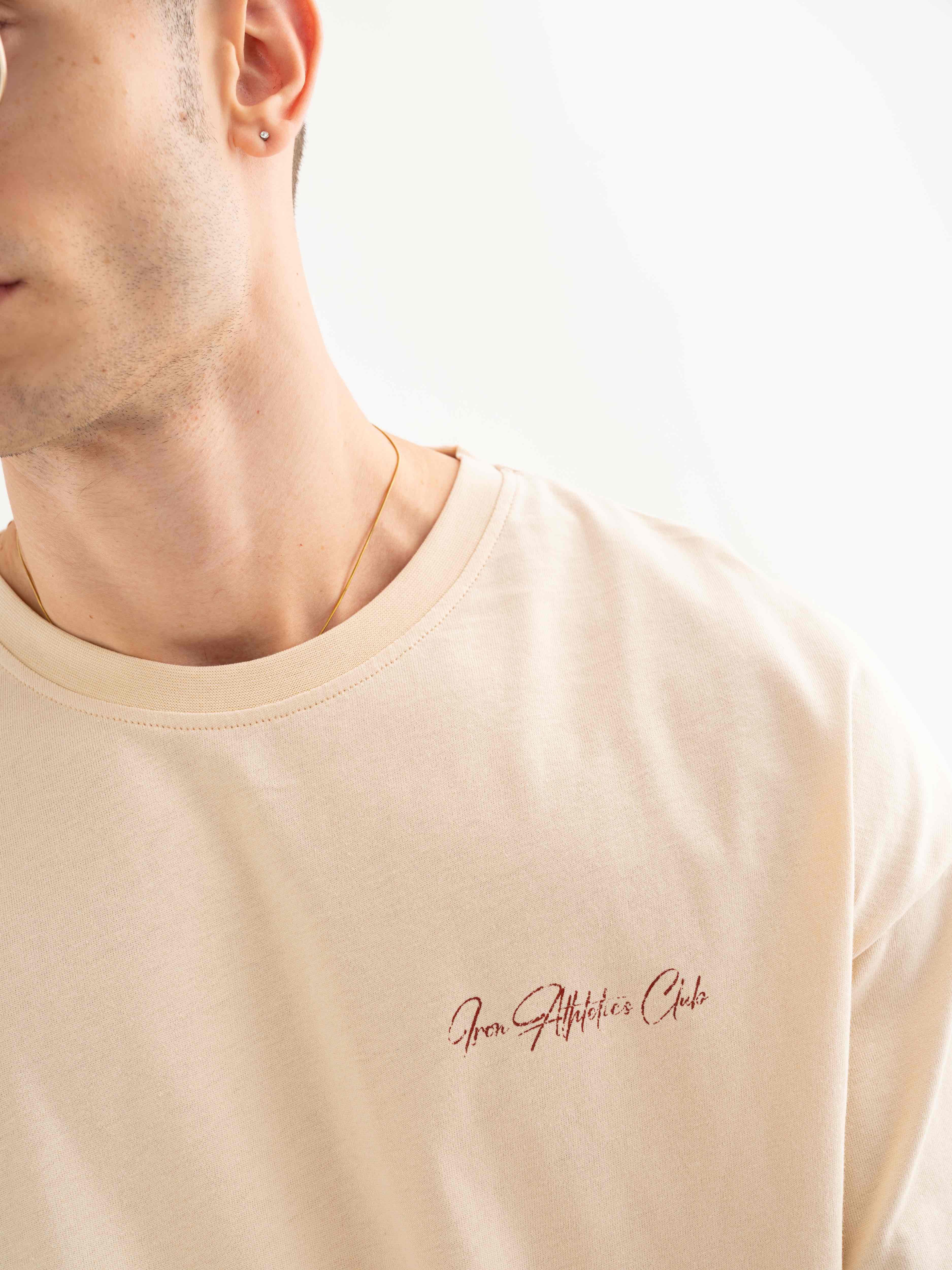 Culture Cruise Oversize T-shirt - Çöl Kremi