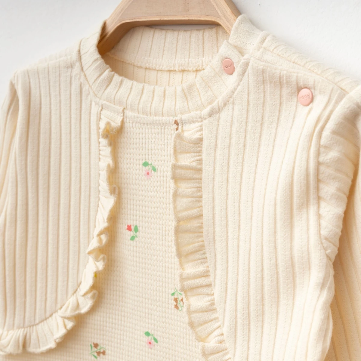 Kız Bebek 6-24 AY Flowers Bolerolu İspanyol Paça 2Lİ Takım