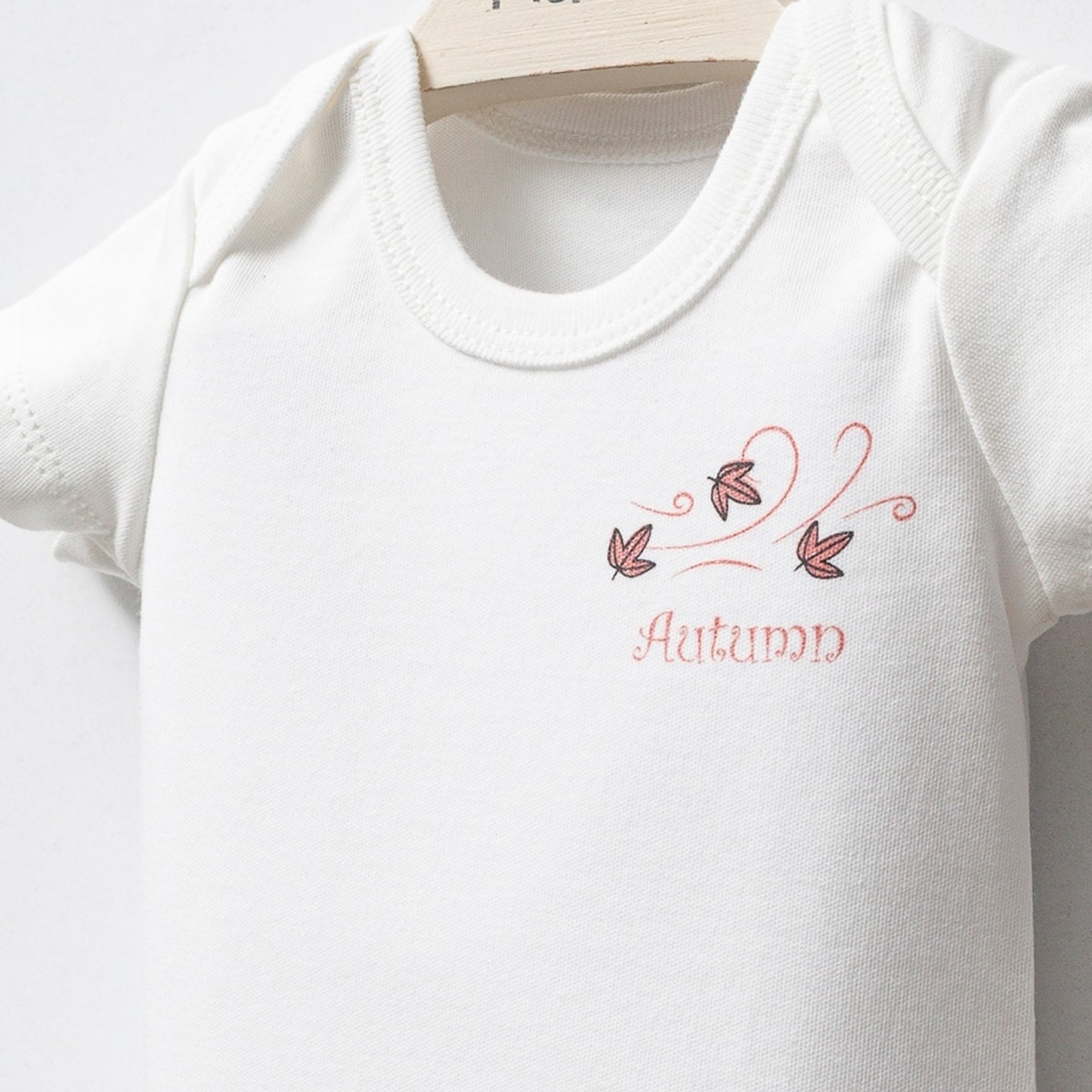 KIZ BEBEK 0-3 AY YAPRAK BASKILI PAMUKLU 10LU SET