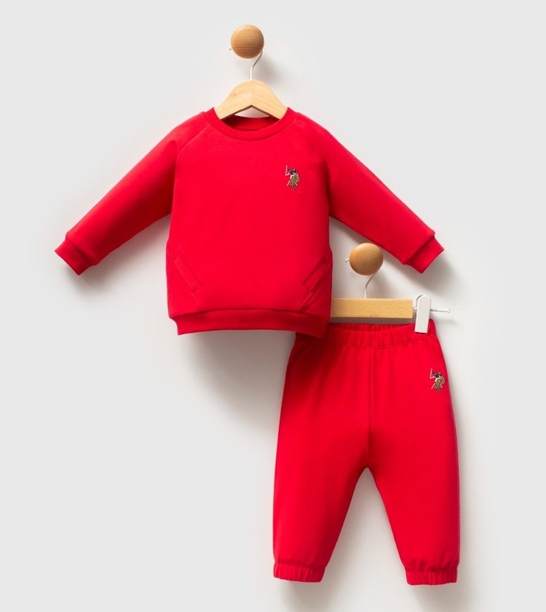 U.S. POLO ASSN. Erkek Bebek 6-9-12-18-24-36 Ay 2Li Takım