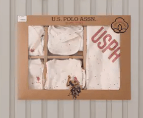 US POLO KIZ 0-3 AY 10LU ZIBIN SET