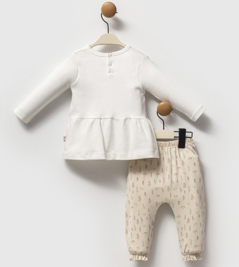 Kız Bebek 3-6-9-12 Ay Kokina 2Li Takım