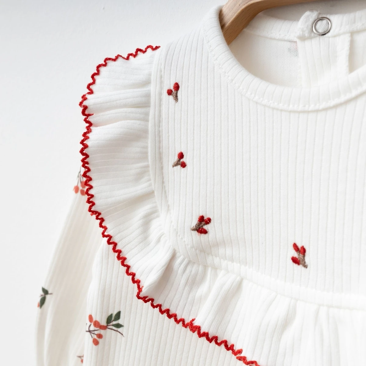 Kız Bebek 0-3/3-6 Ay Kokina Desenli Pamuklu Tulum