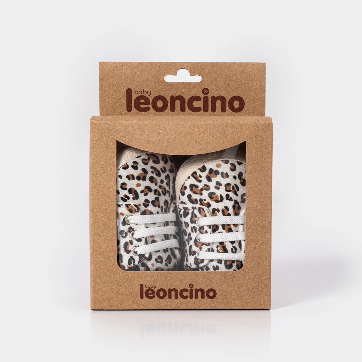 Kız Bebek 18-19 Numara Leoparlı Babet Patik